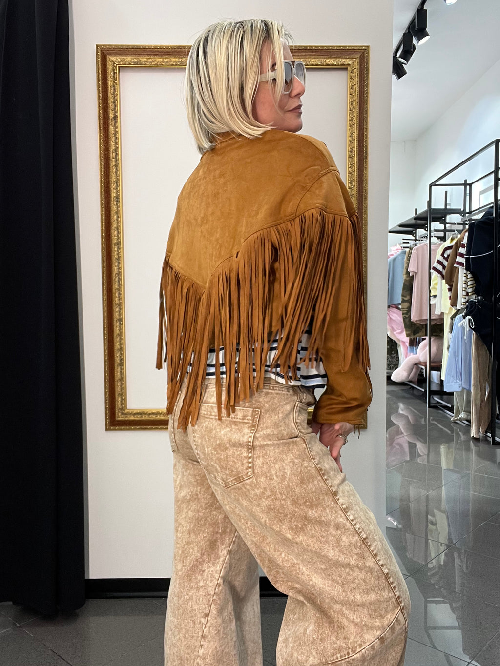 Bomber Crop Vicolo