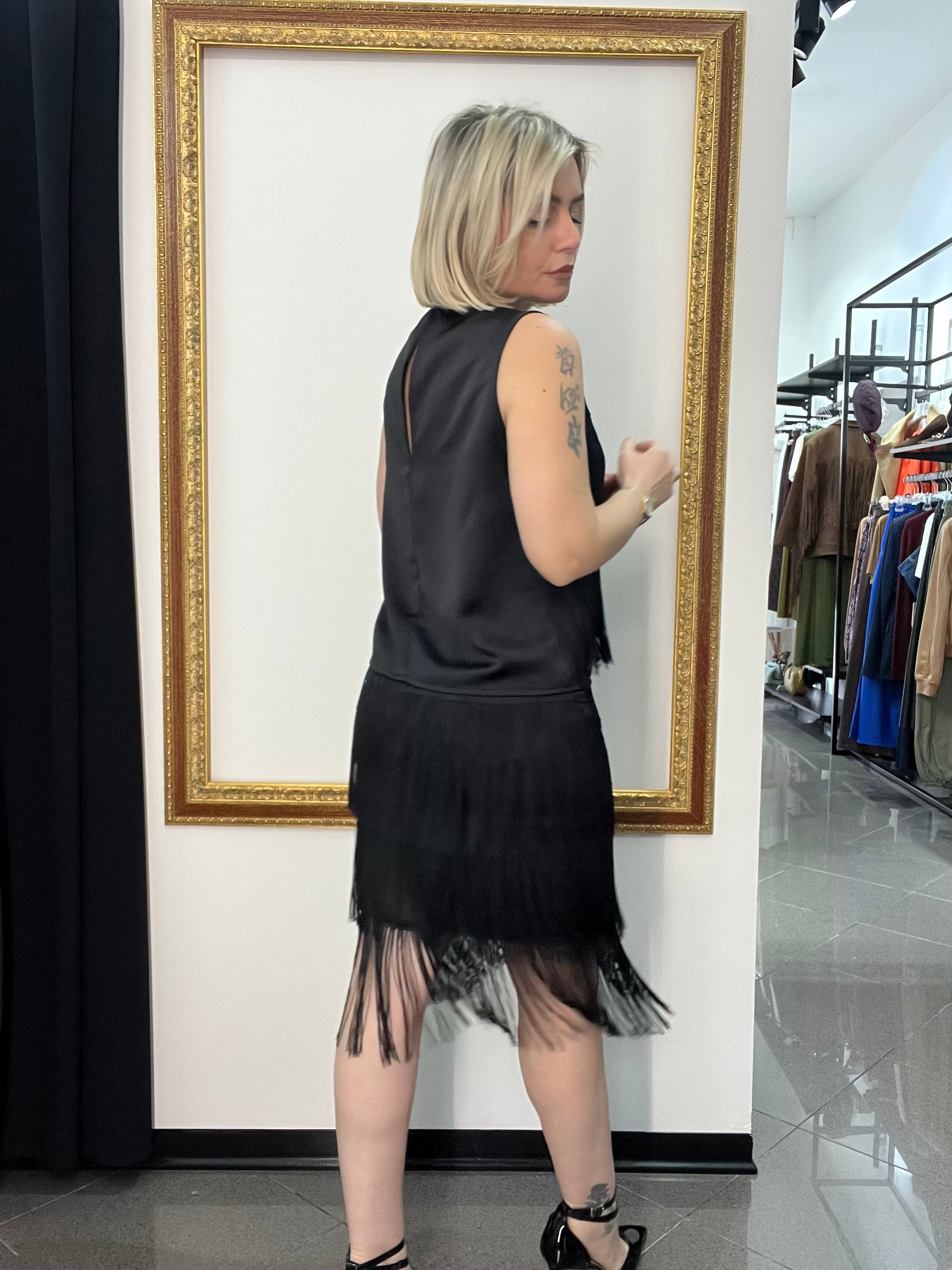 Longuette Frange Kontatto