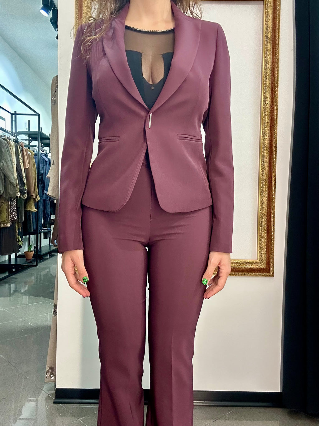 Tailleur Borgundy Eco