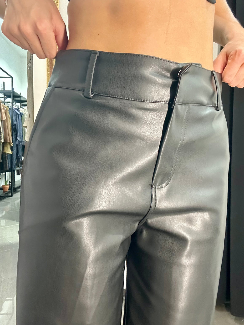 Pantalone Ecopelle Kostum