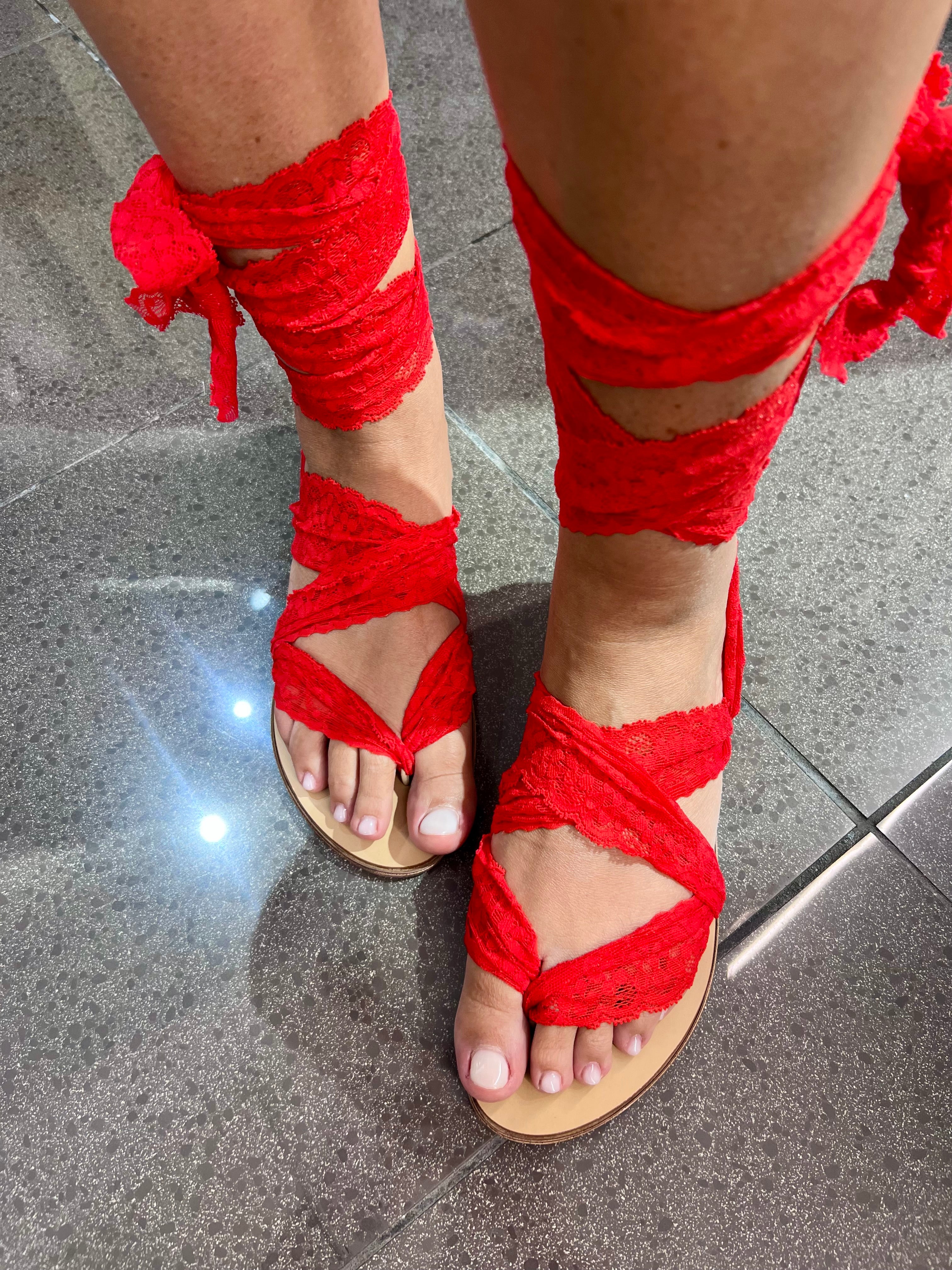 Sandalo Pizzo Divine Follie