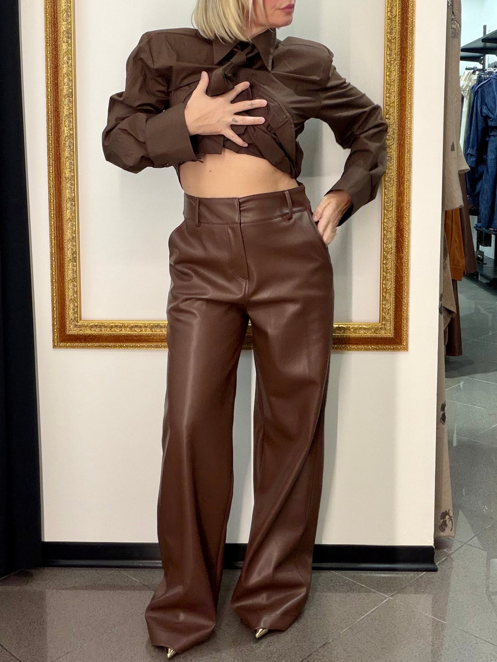 Pantalone Palazzo Kostumn
