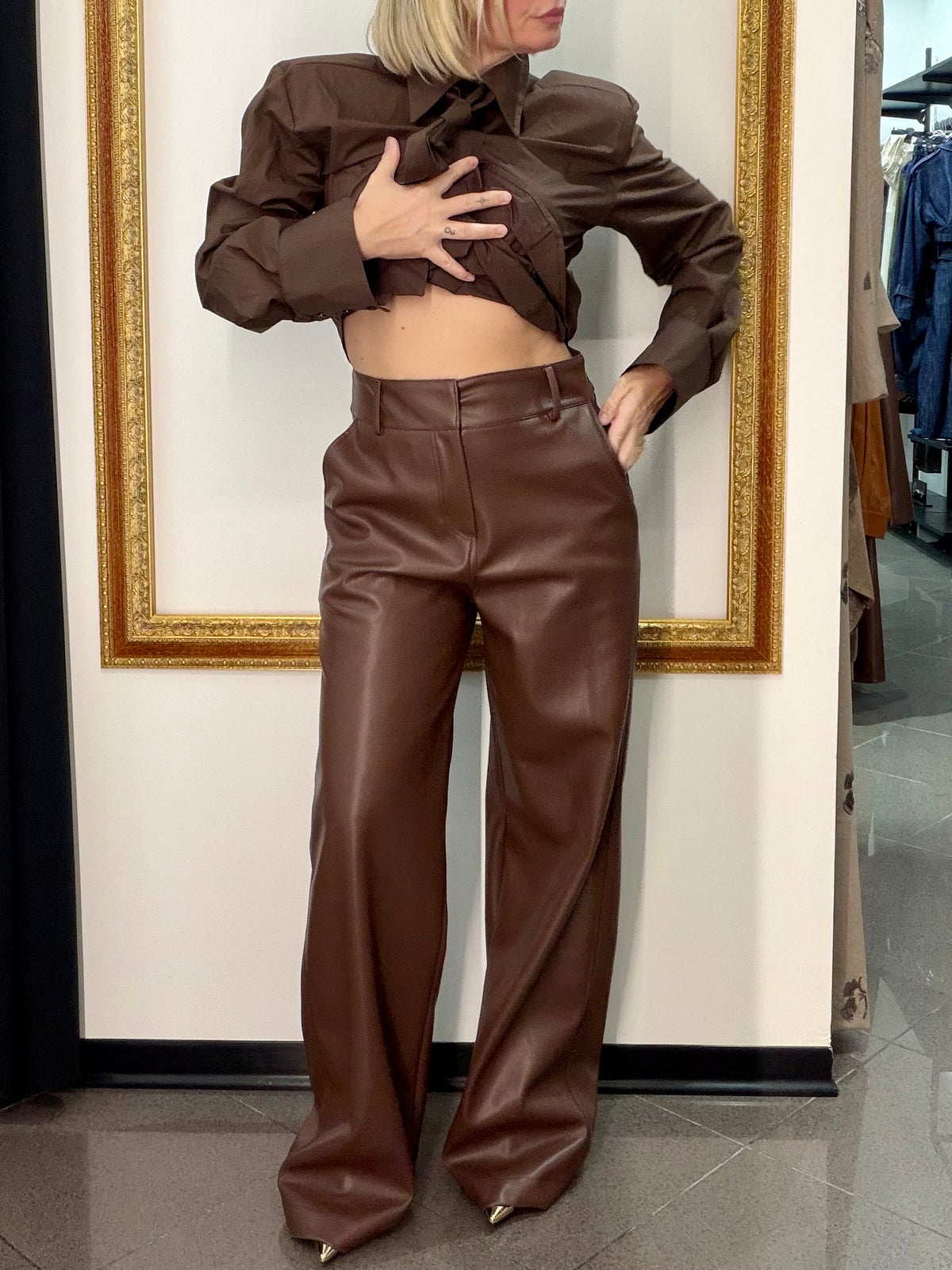Pantalone Palazzo Kostumn
