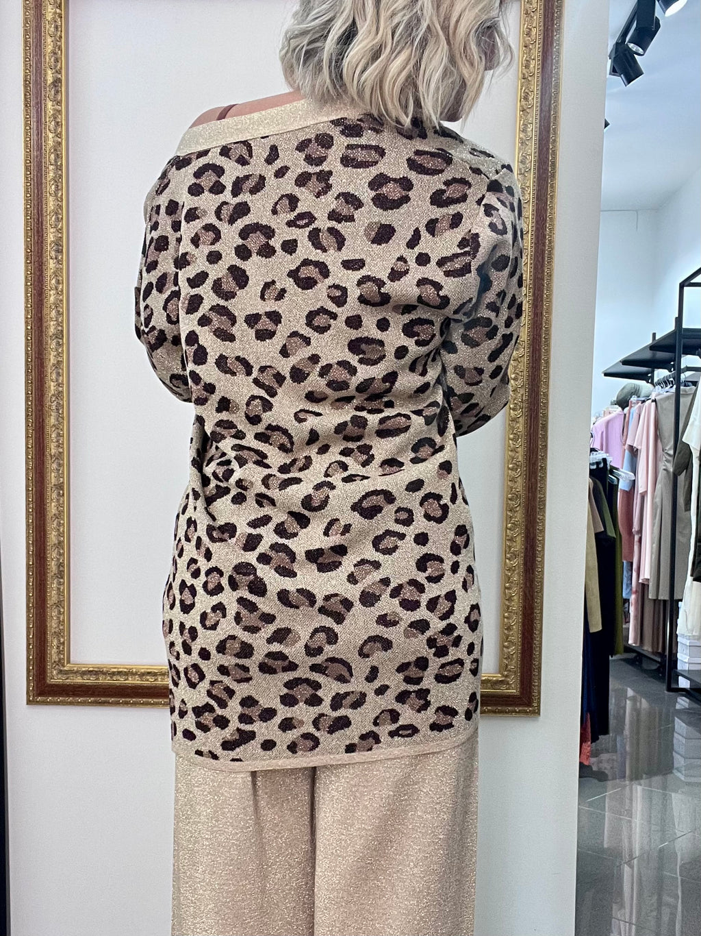 Cardigan Maculato Kontatto
