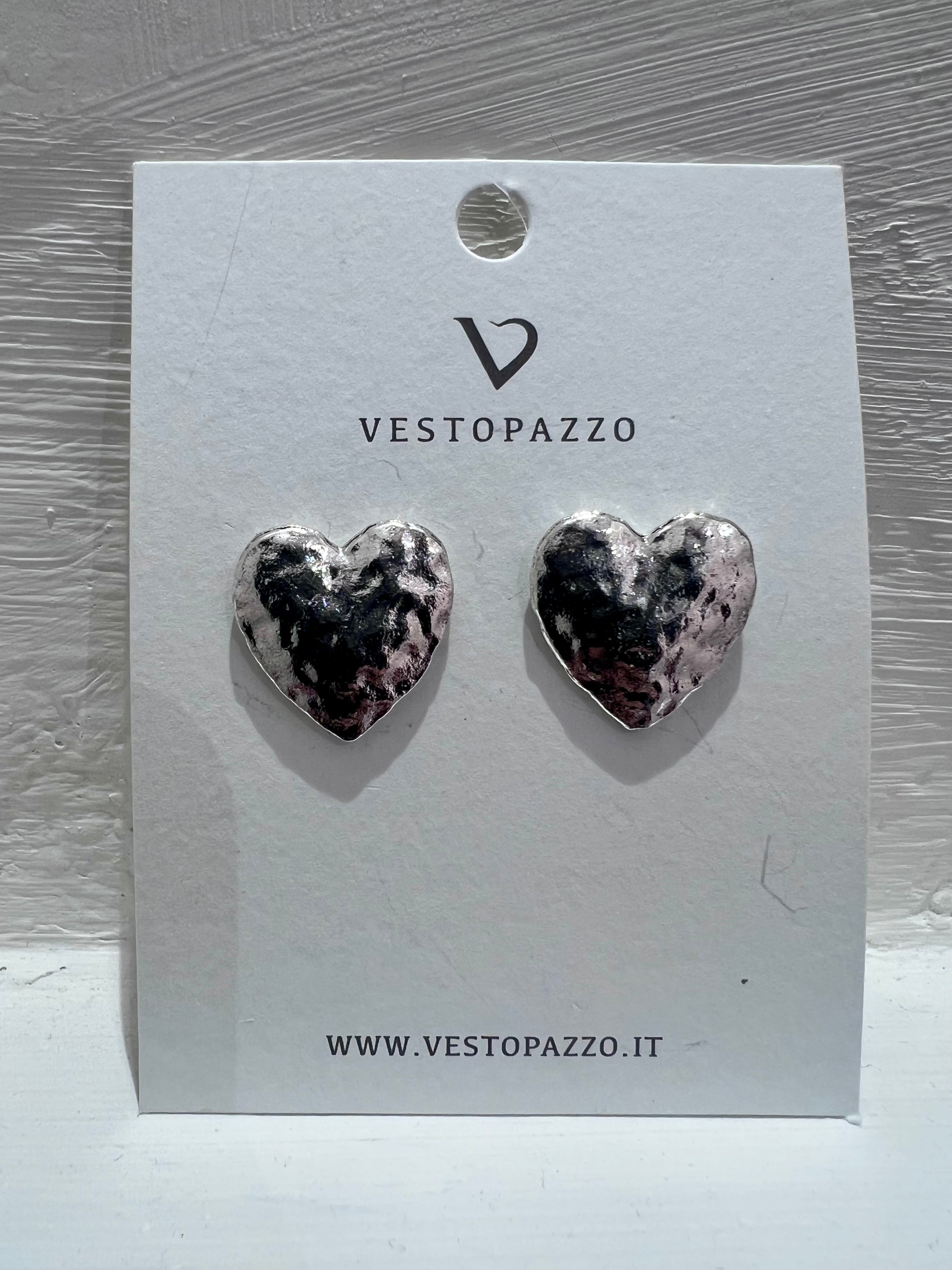 Orecchini Cuore Vesto Pazzo