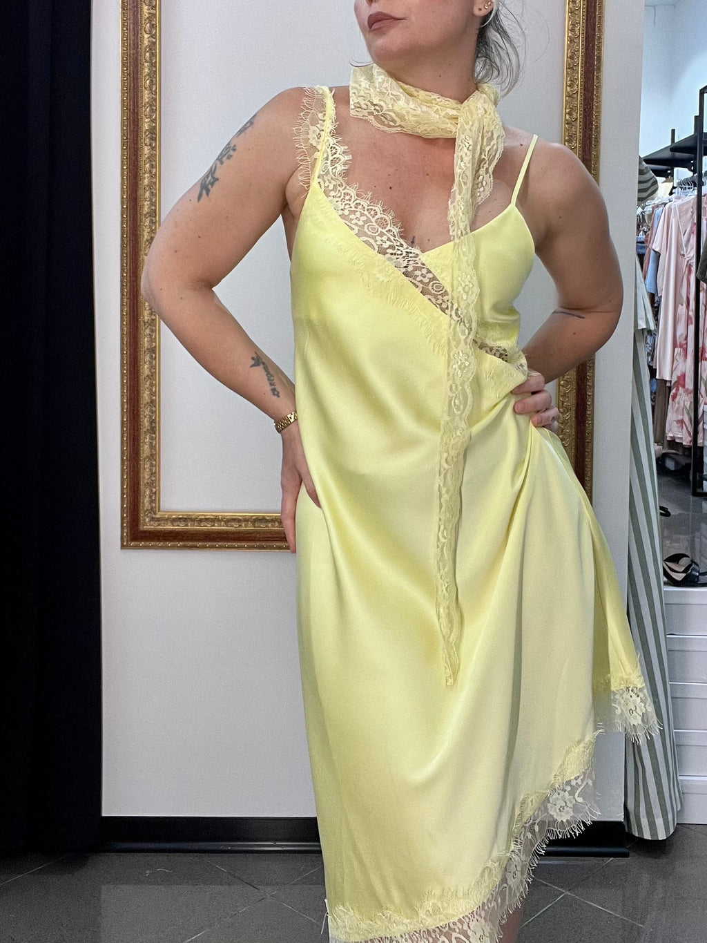 Sottoveste Pizzo Kontatto