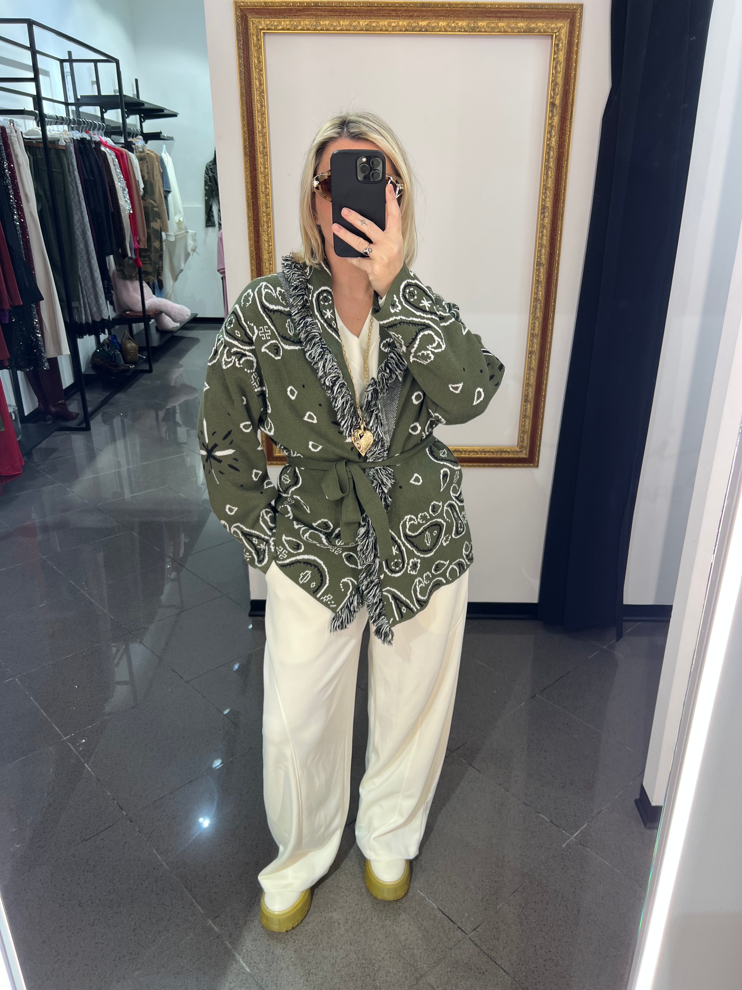 Cardigan Bandana Kontatto