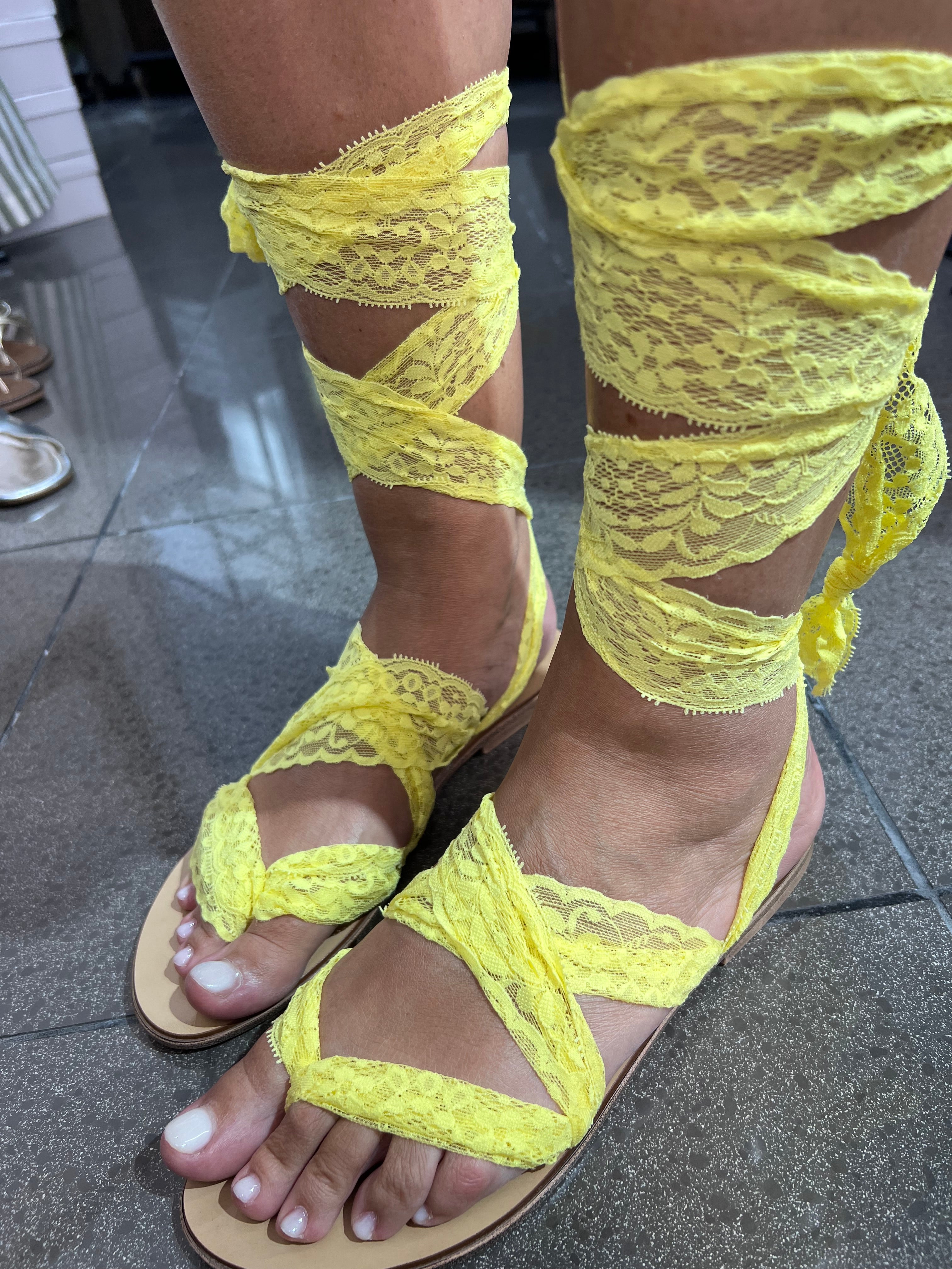 Sandalo Pizzo Divine Follie