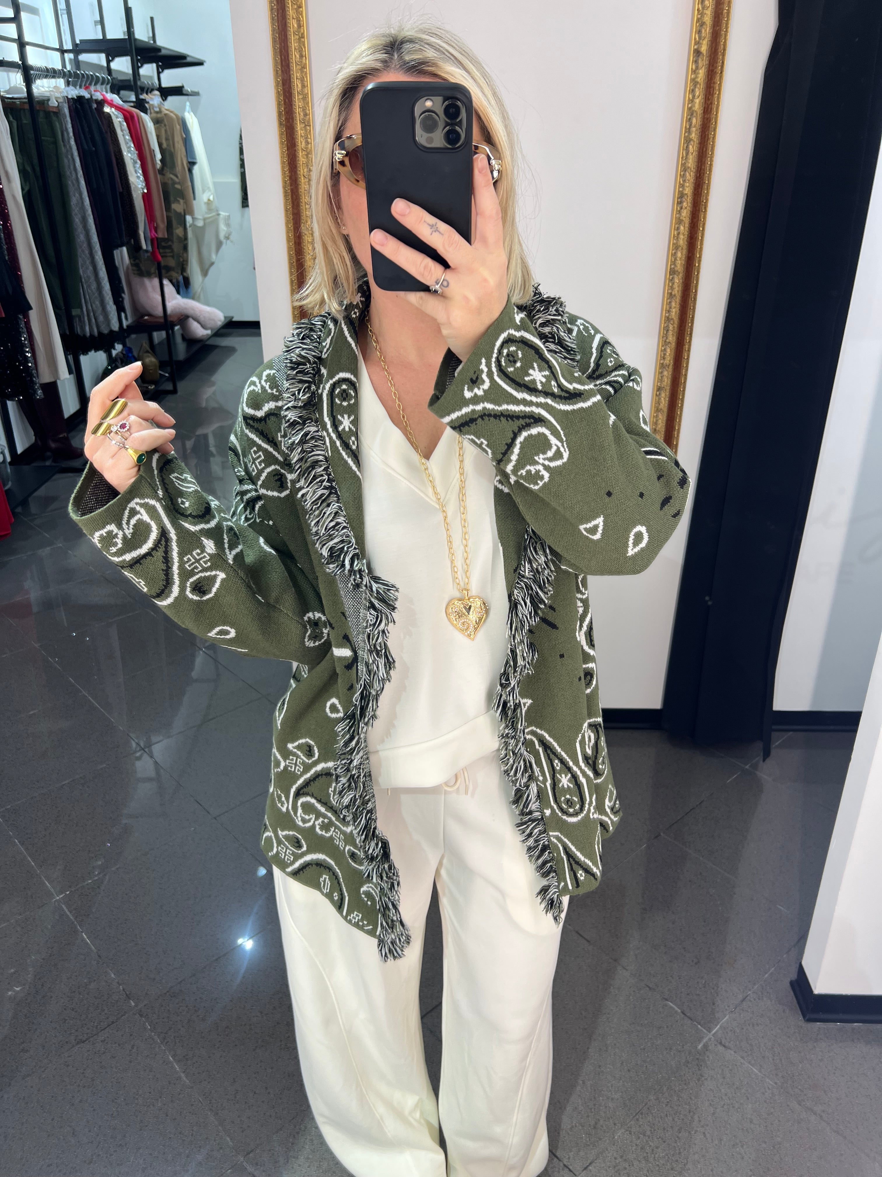 Cardigan Bandana Kontatto