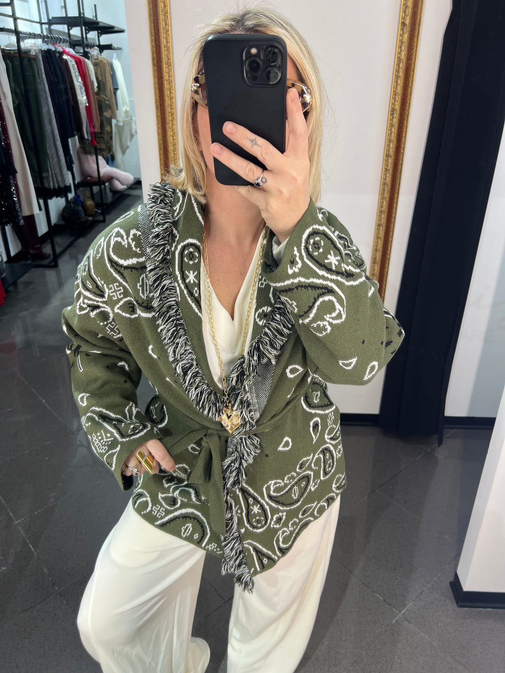 Cardigan Bandana Kontatto