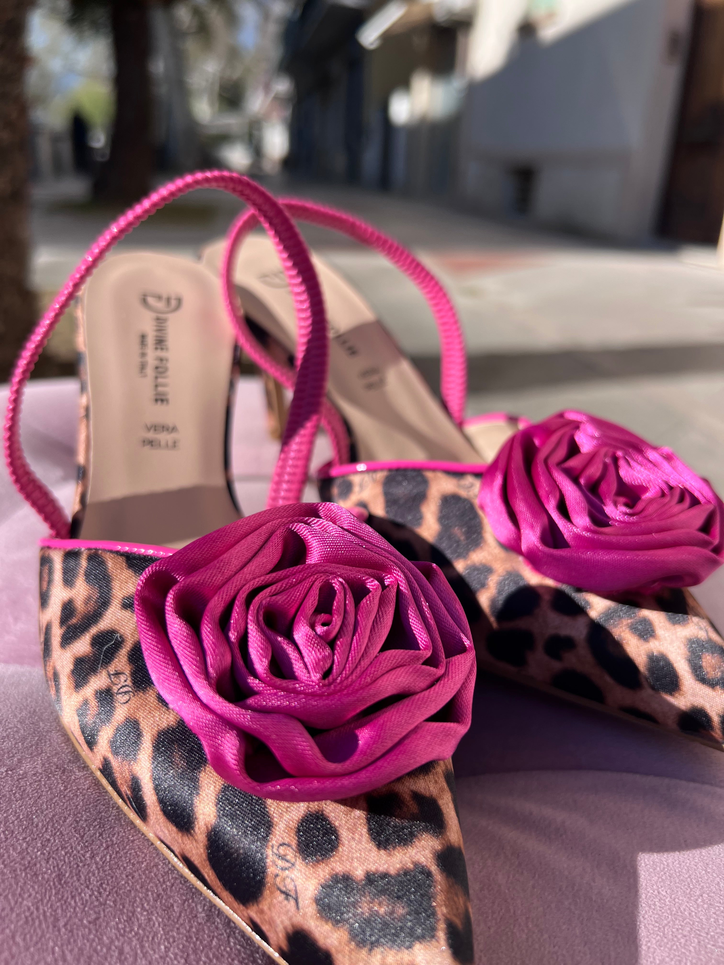 Slingback Maculato Divine Follie