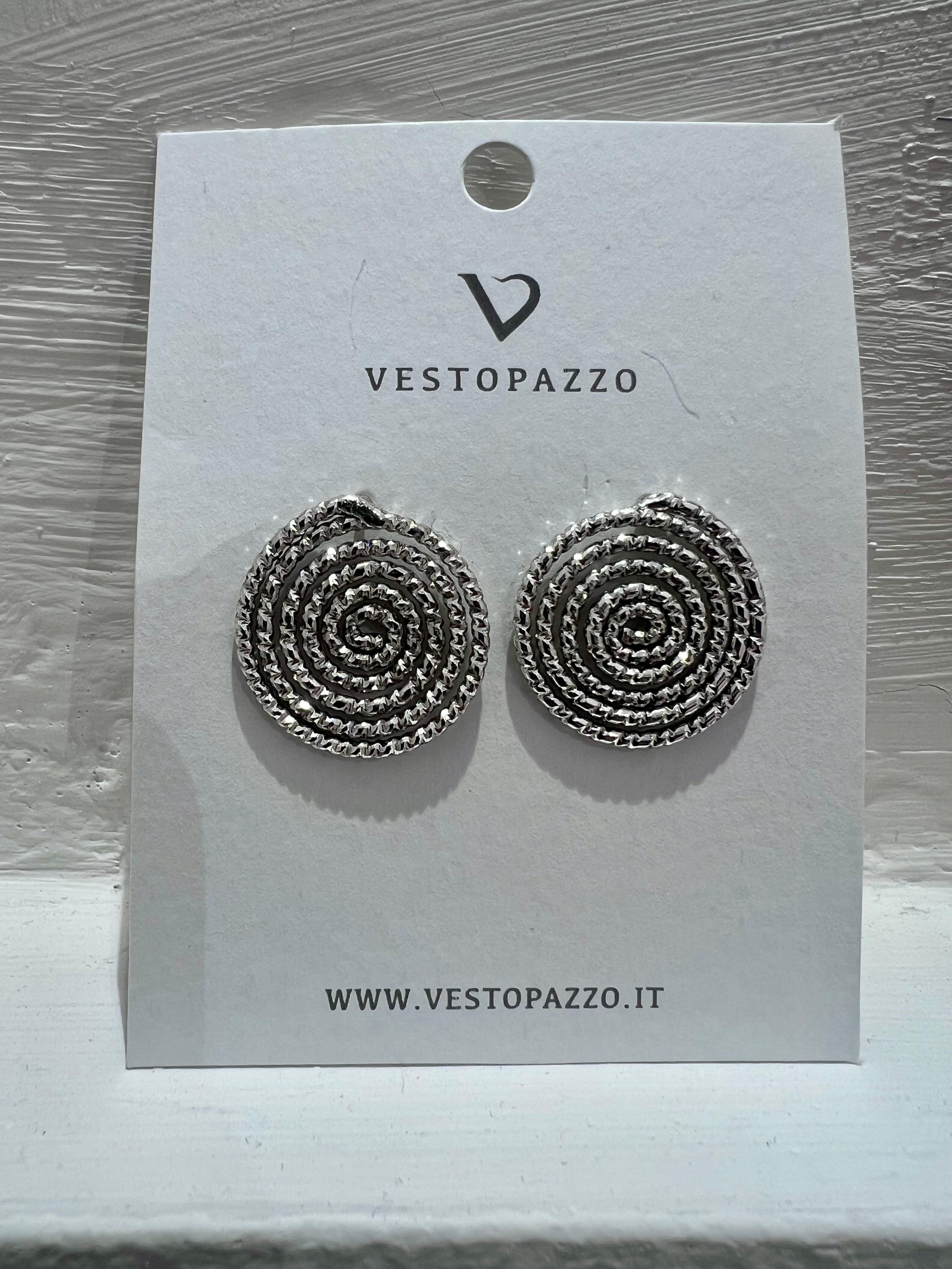 Orecchino Spirale Vesto Pazzo