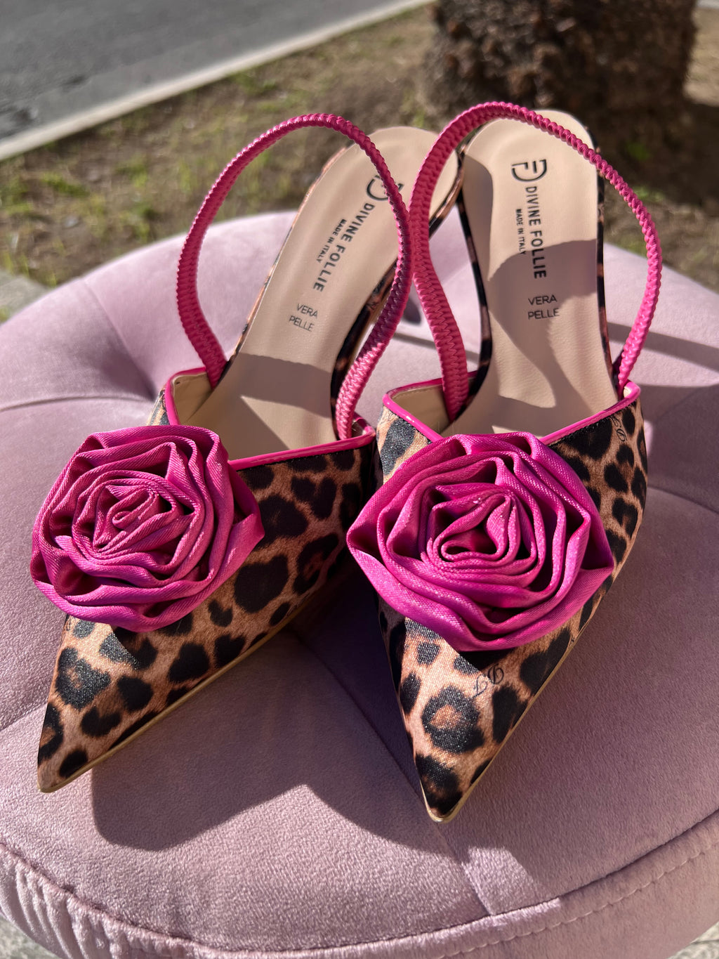 Slingback Maculato Divine Follie