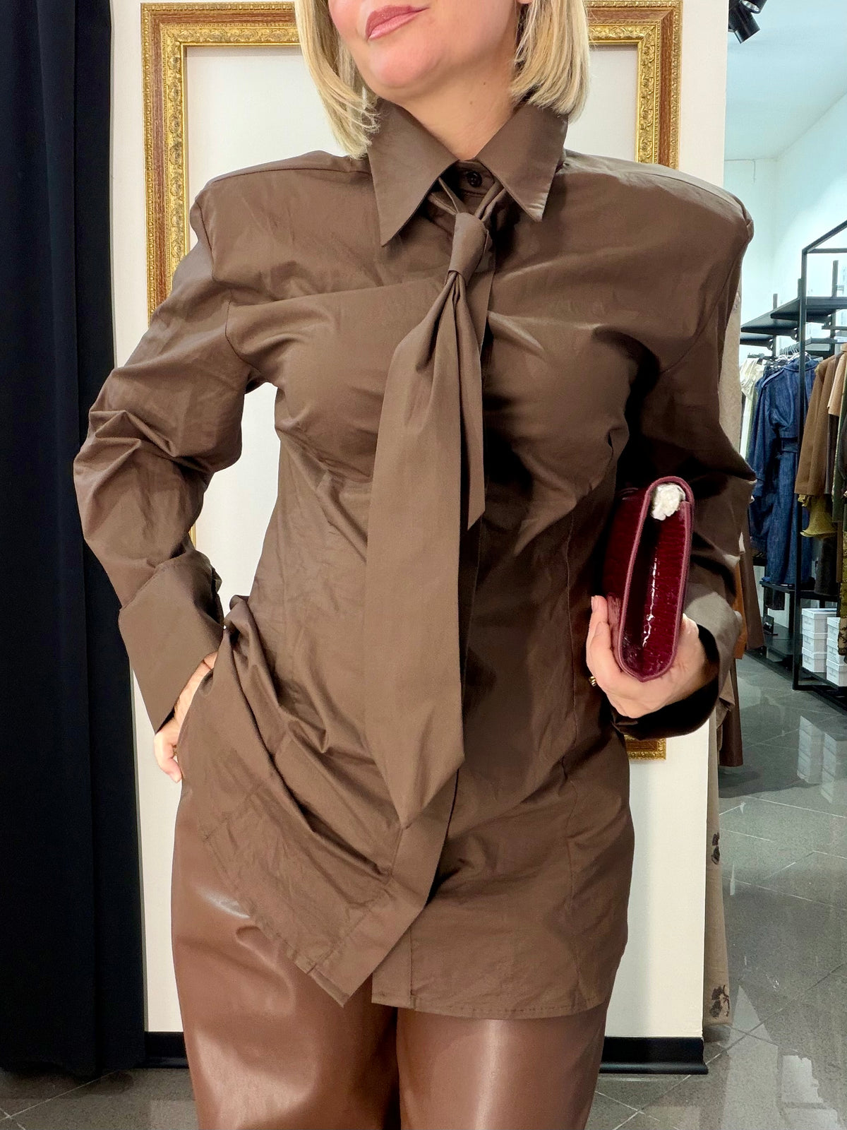 Camicia Cravatta Kostumn