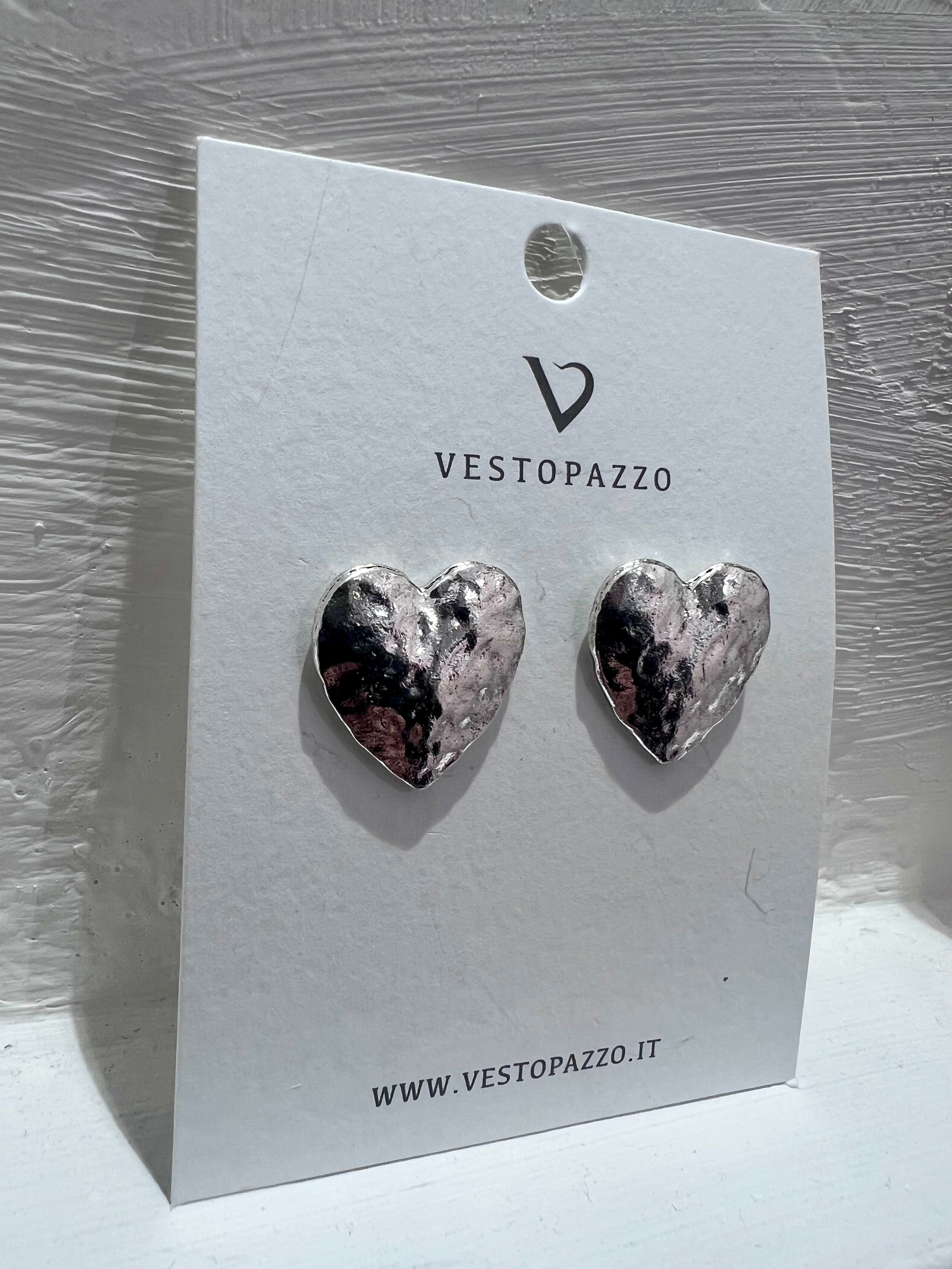Orecchini Cuore Vesto Pazzo