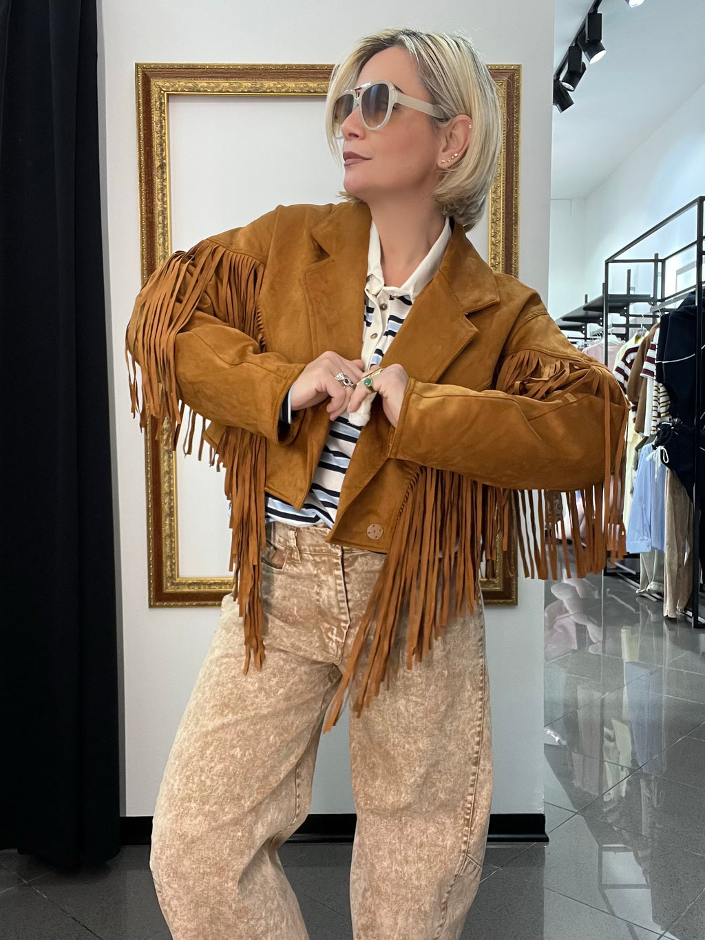 Bomber Crop Vicolo