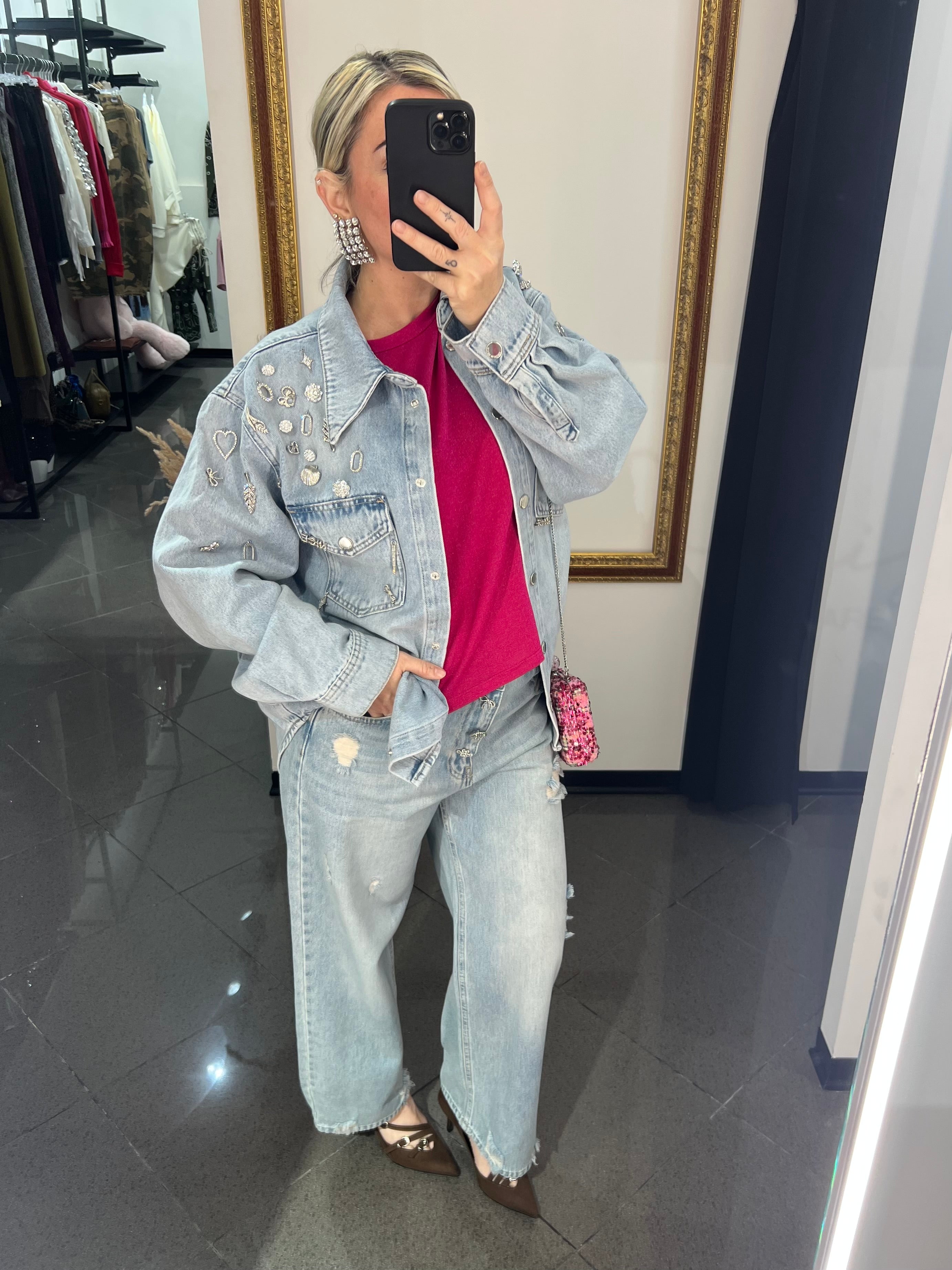 Denim Bottoni Kontatto