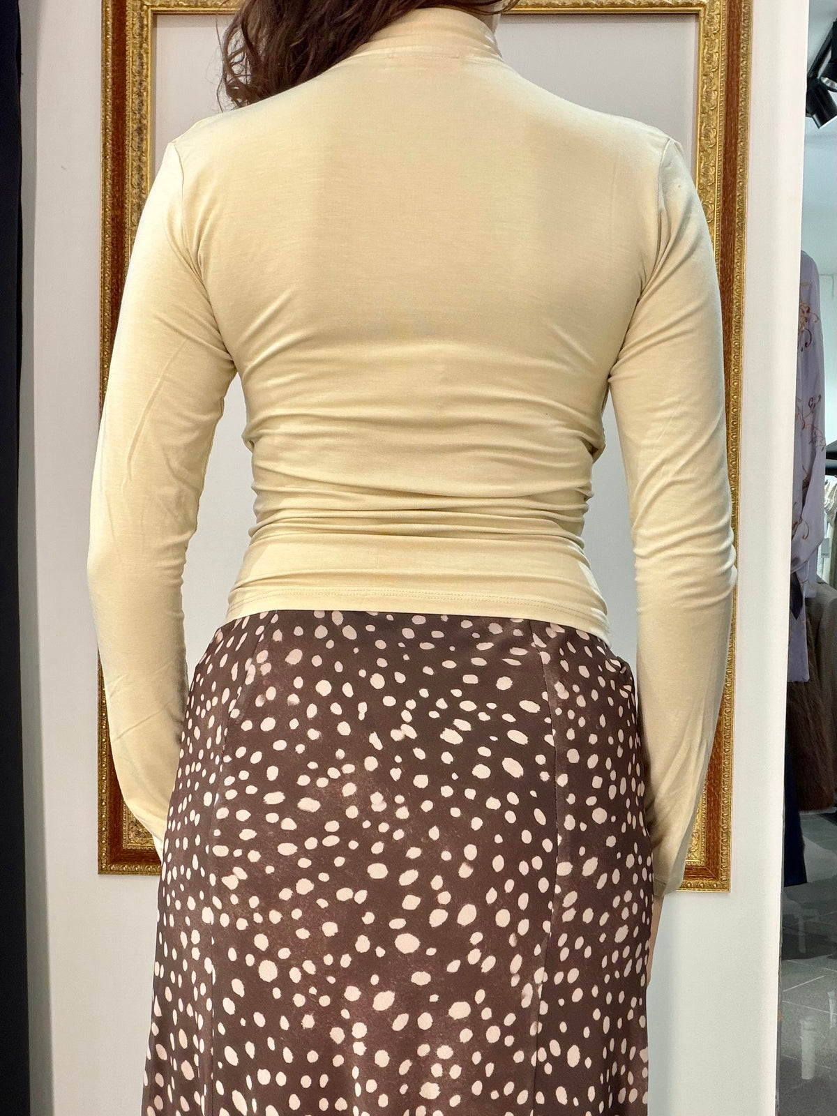 Blusa Sciarpa Kontatto