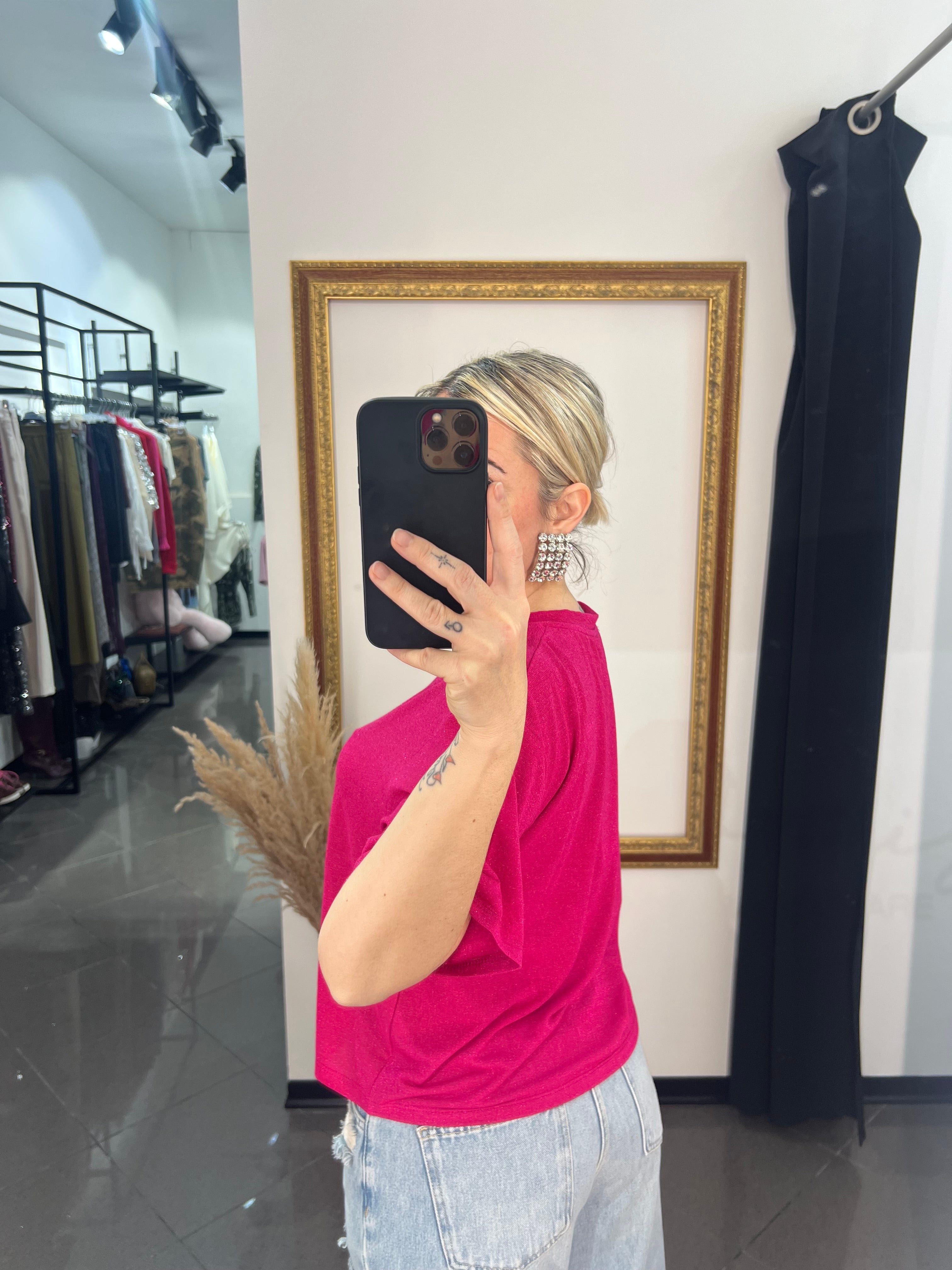 T-shirt Lurex Kontatto