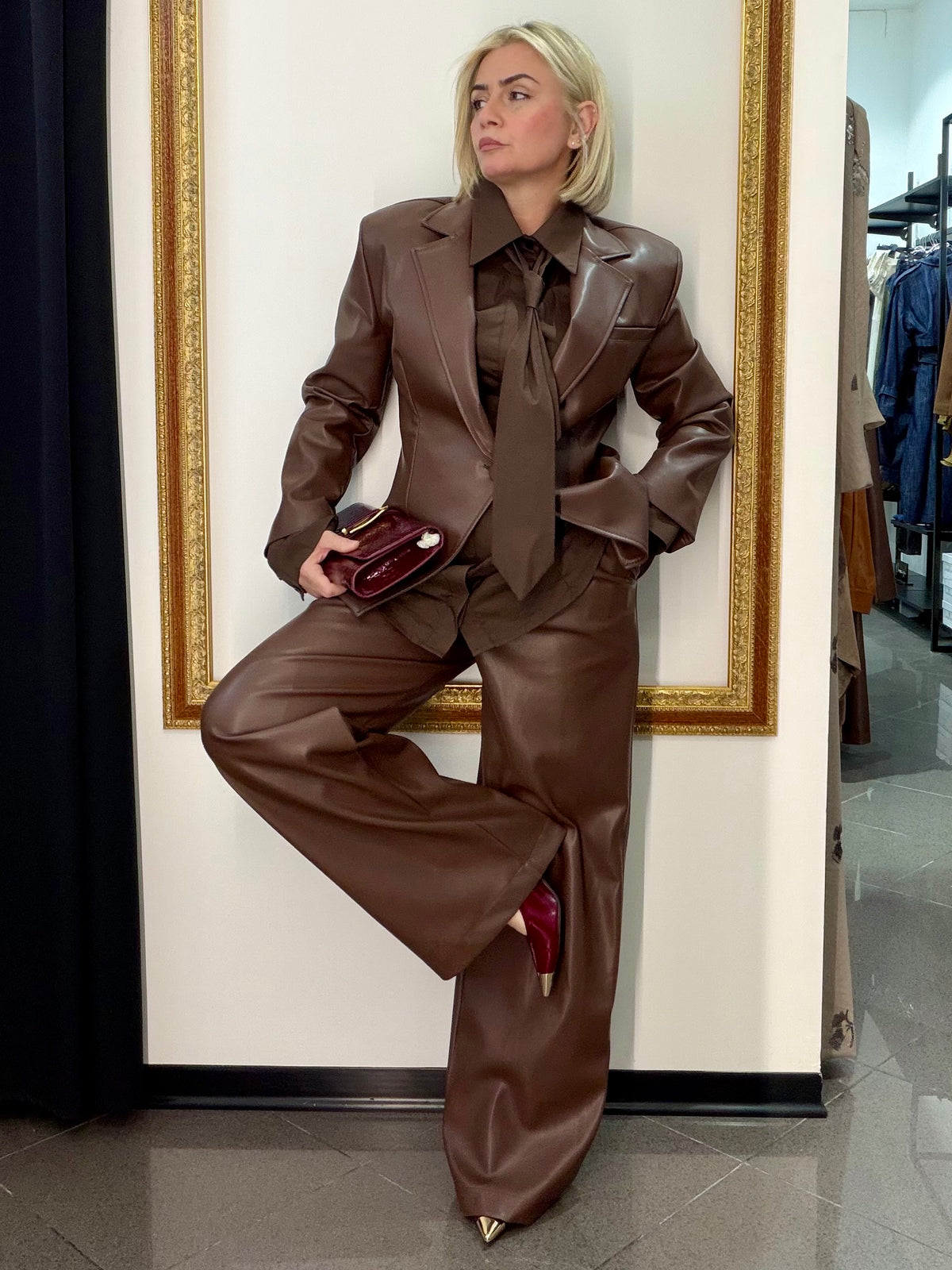 Pantalone Palazzo Kostumn