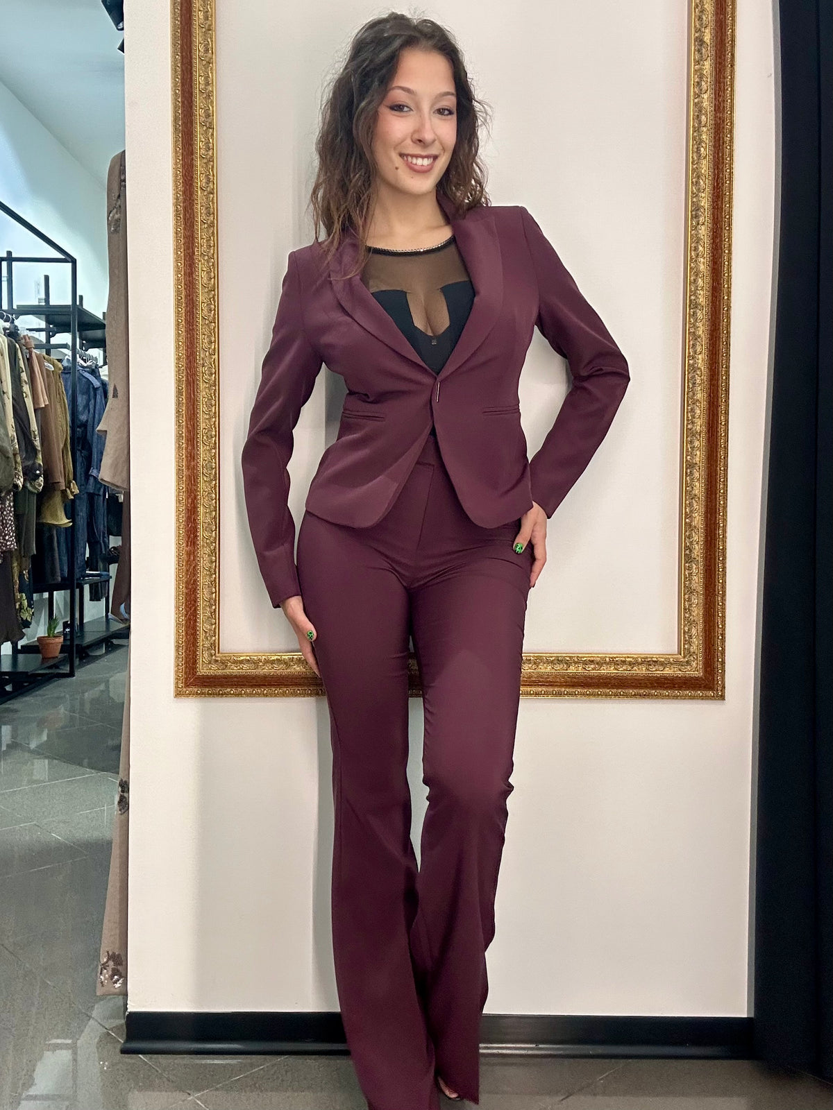 Tailleur Borgundy Eco