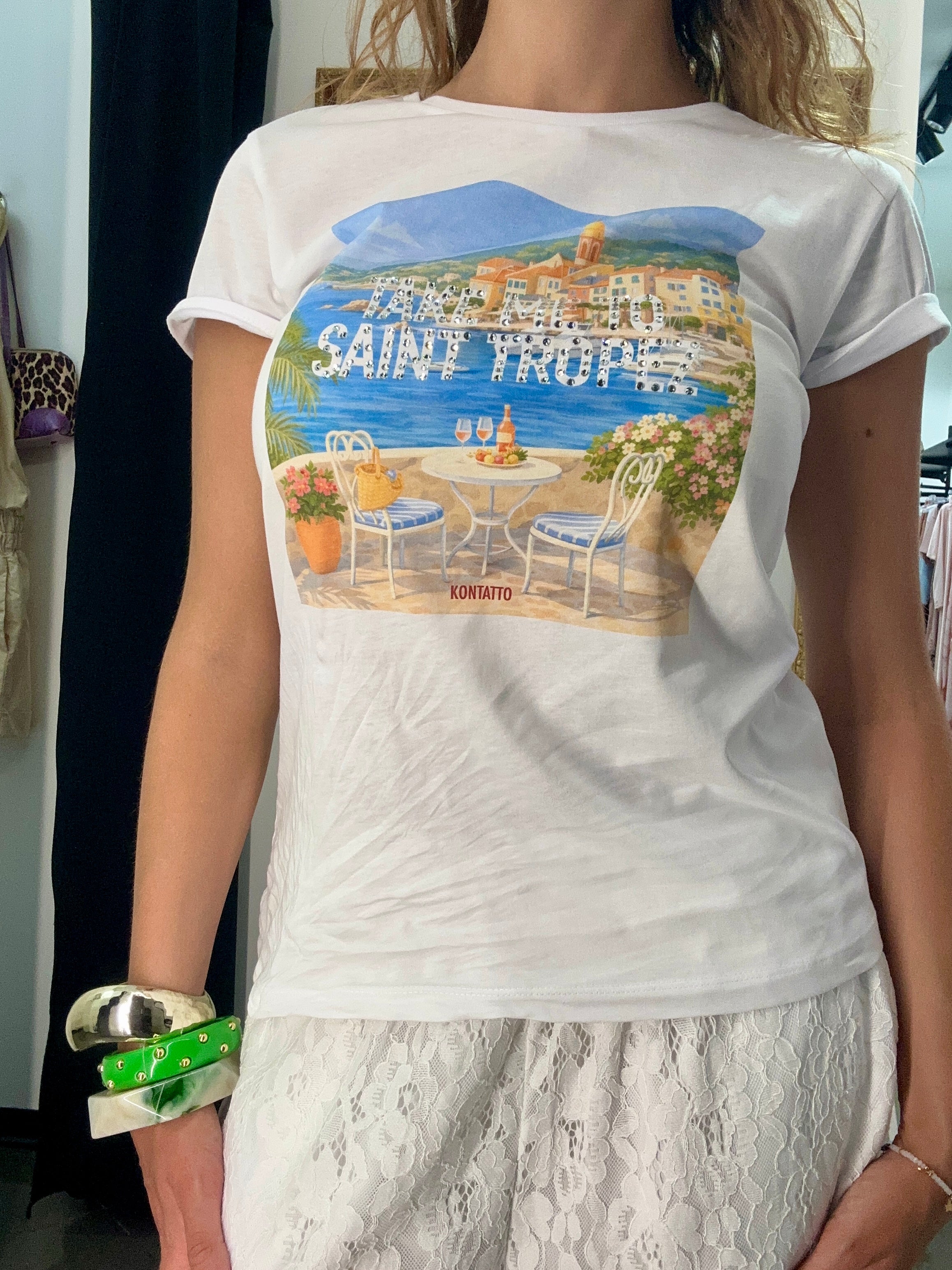 T-shirt Saint Tropez Kontatto