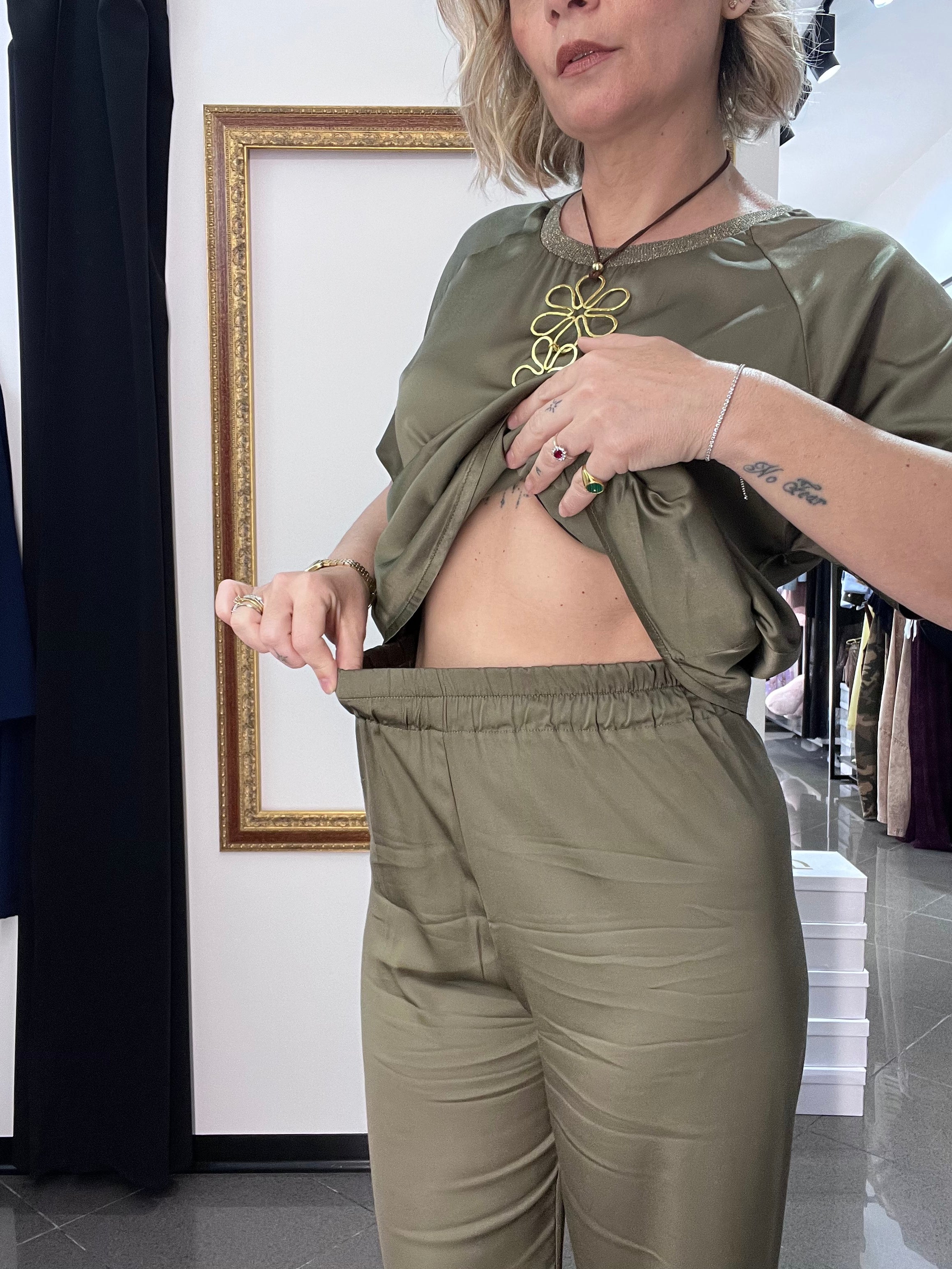 Pantalone Satin Emyo