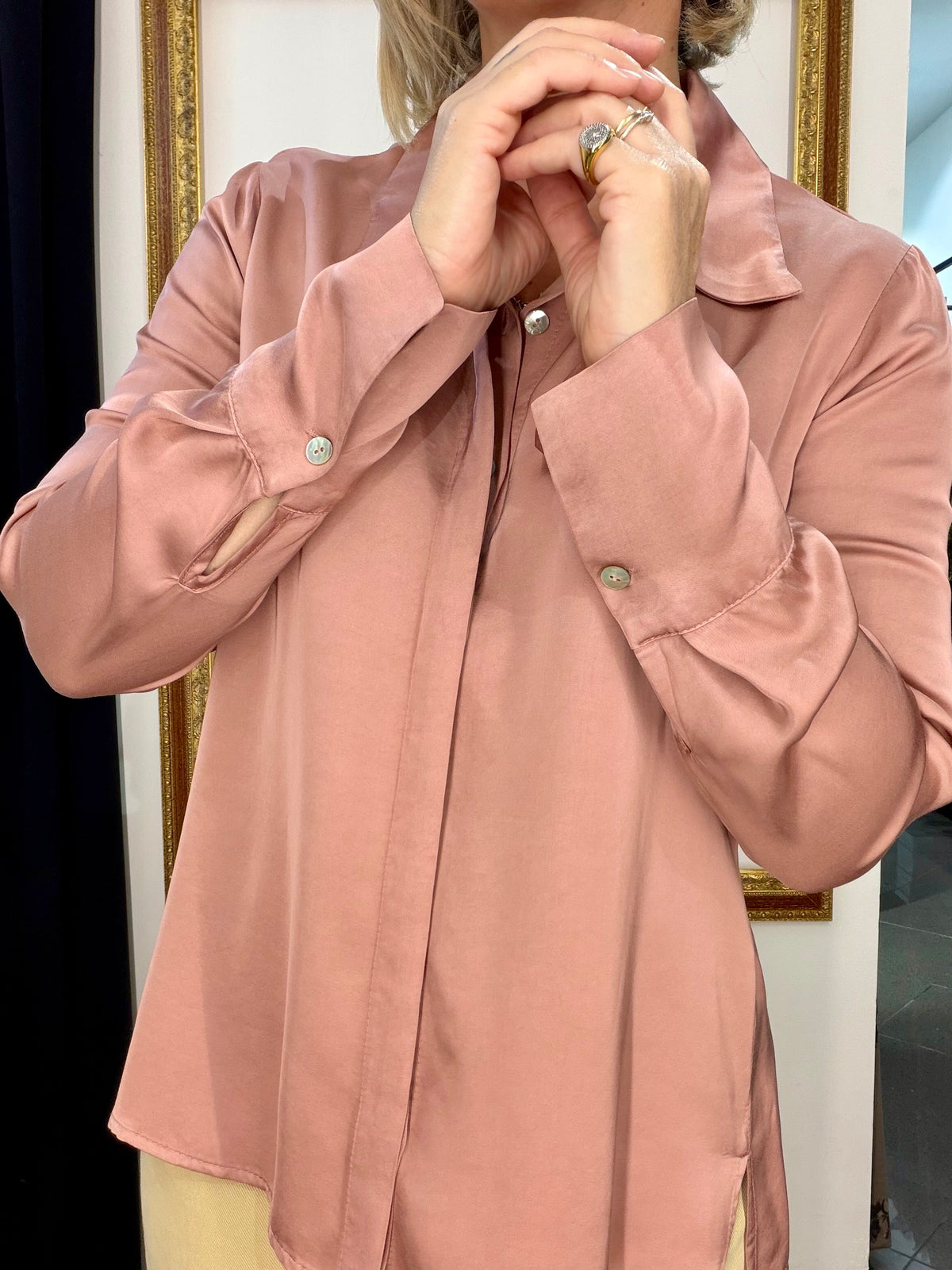 Camicia Satin Eco