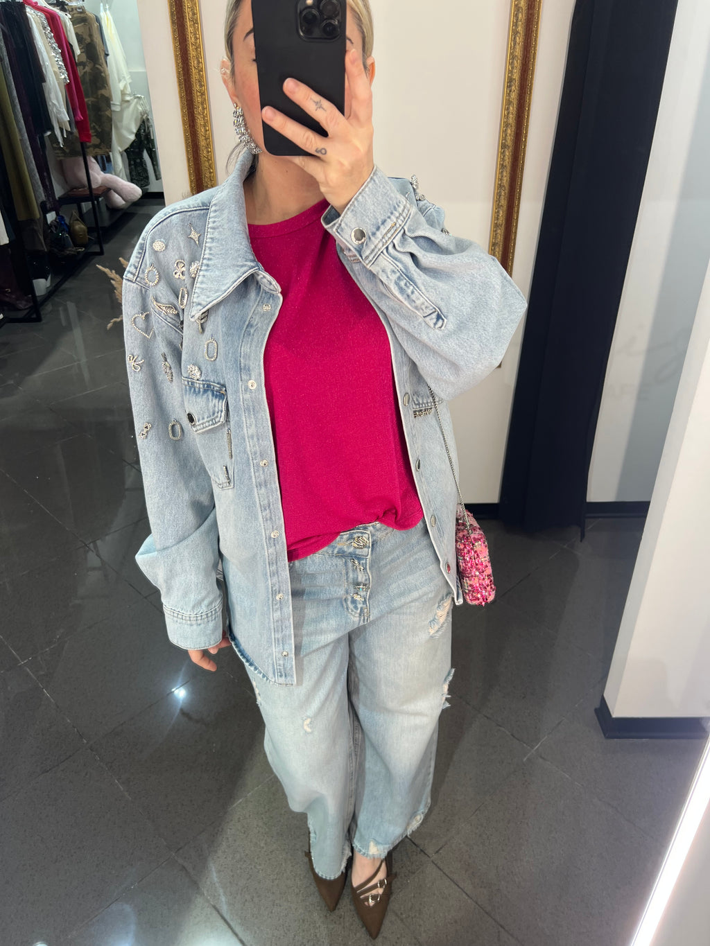 Denim Bottoni Kontatto