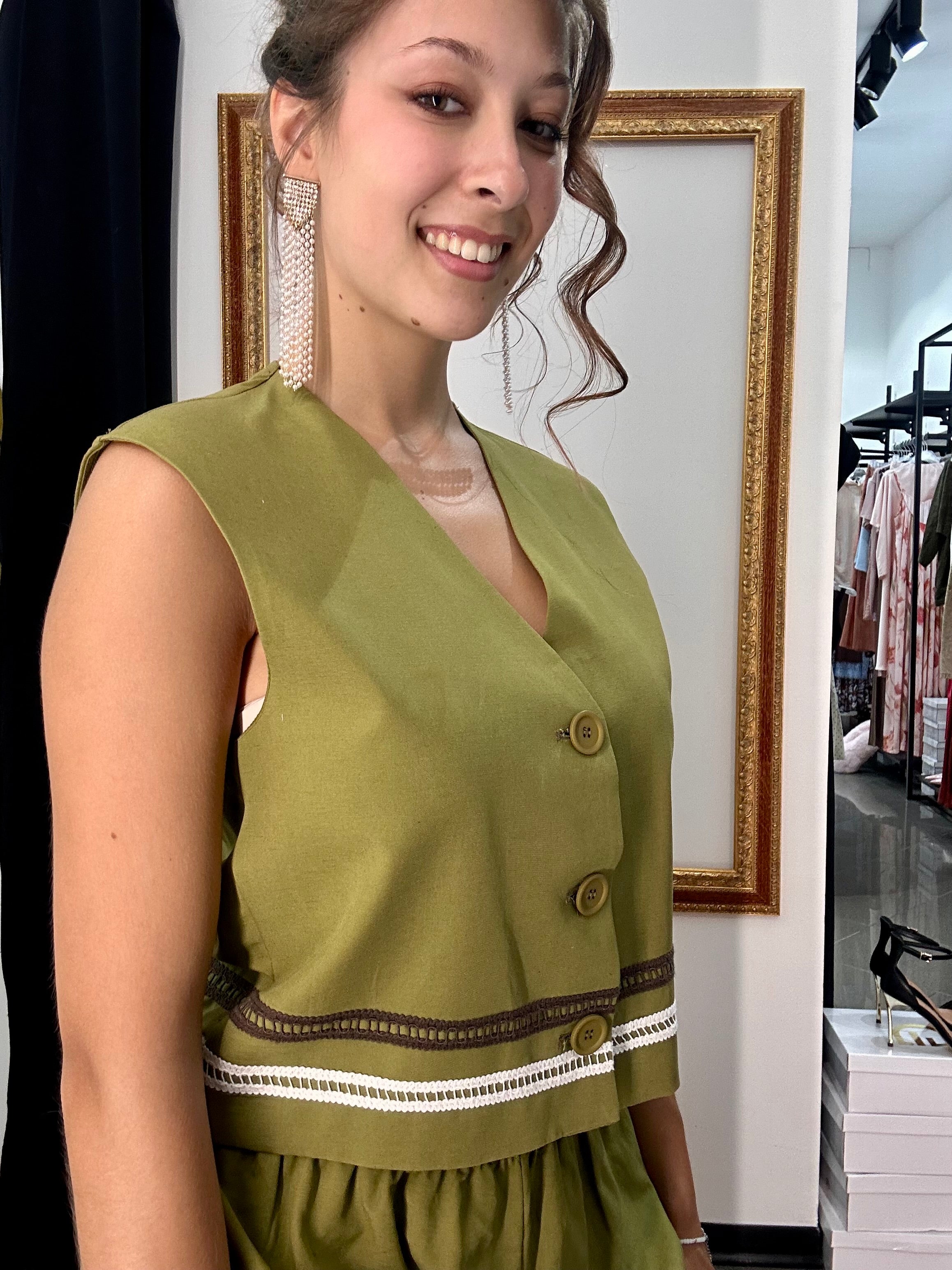 Gilet Passamaneria Le Streghe