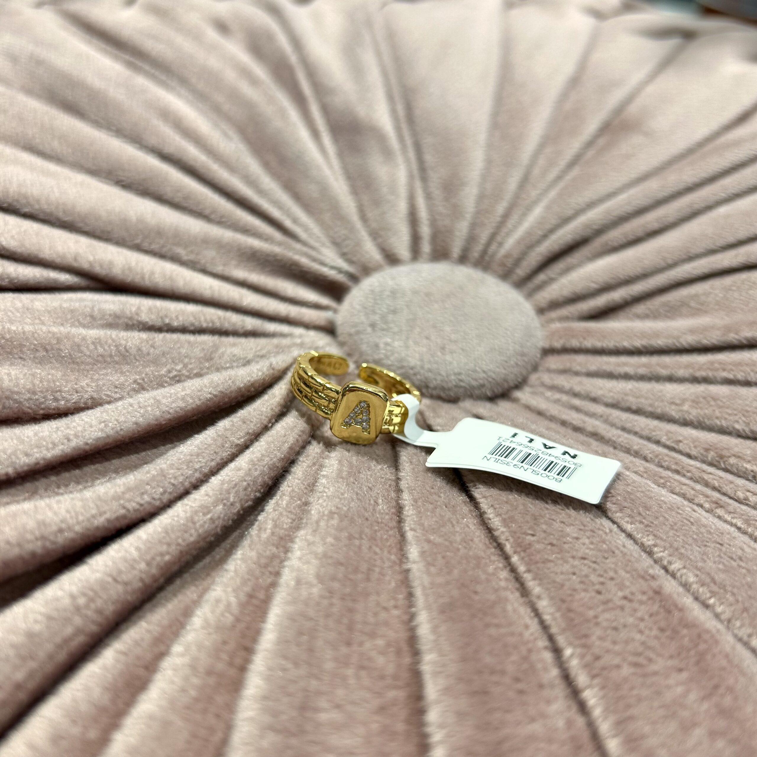 Anello Lettera Nalì