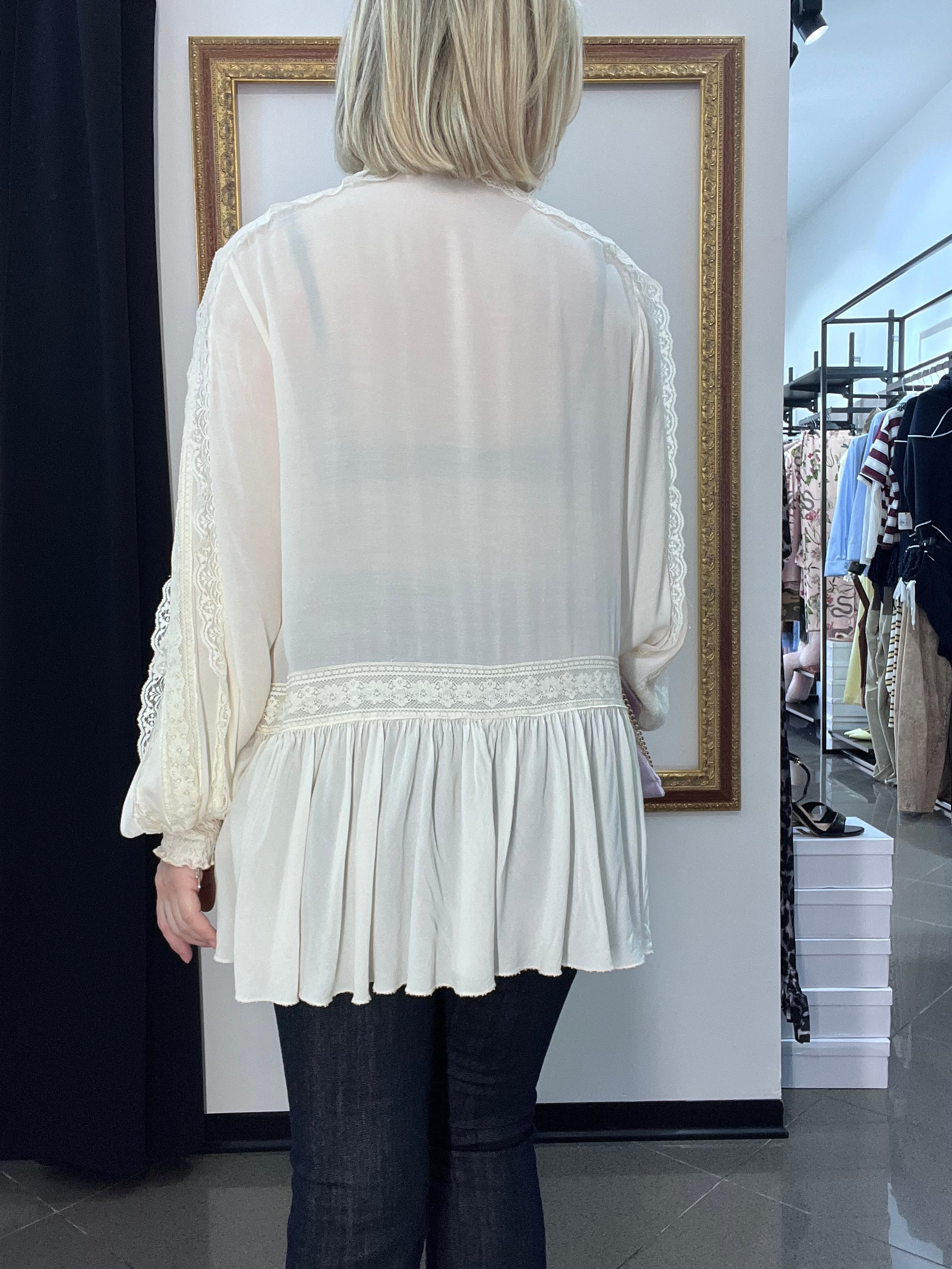 Blusa Rouches Kontatto