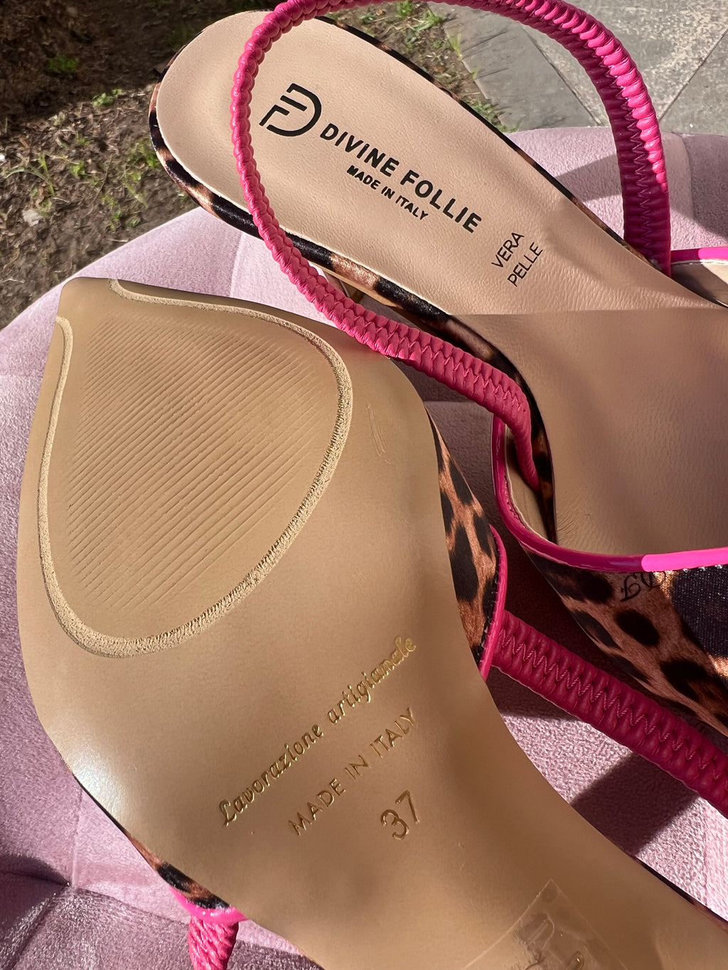 Slingback Maculato Divine Follie