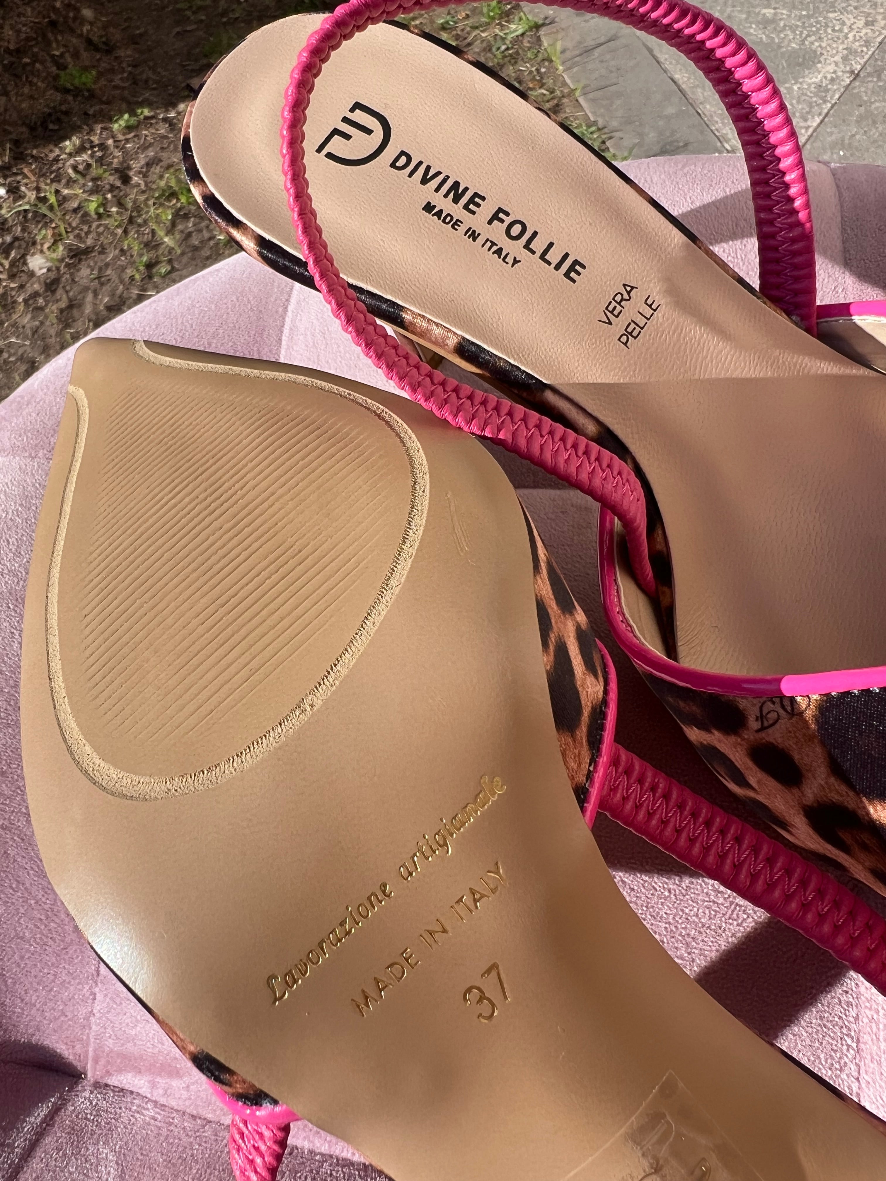 Slingback Maculato Divine Follie