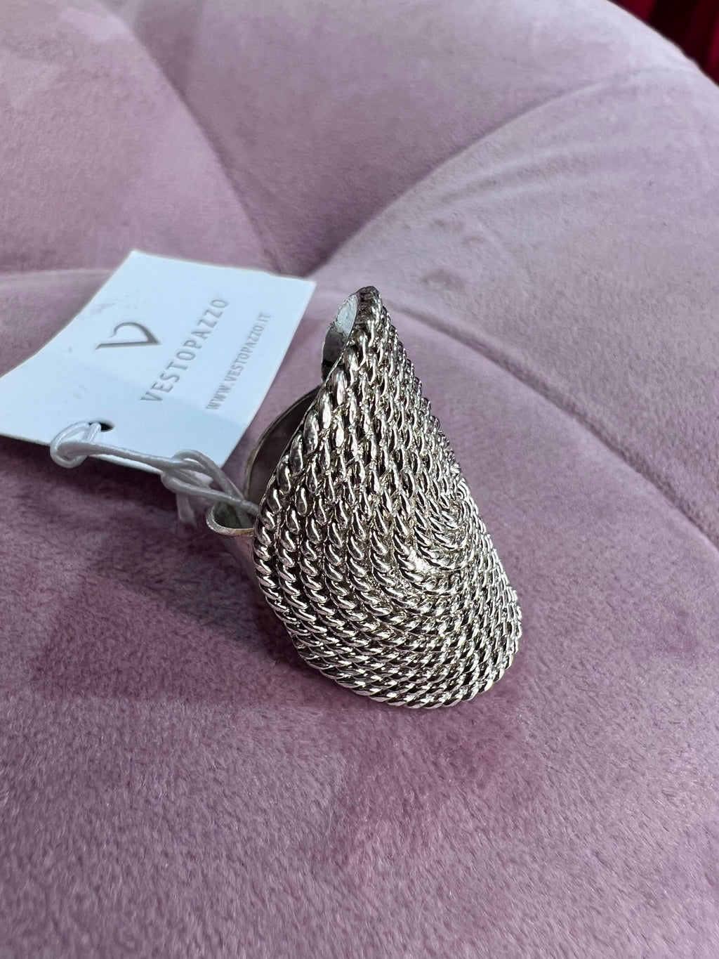 Anello Scudo Vesto Pazzo