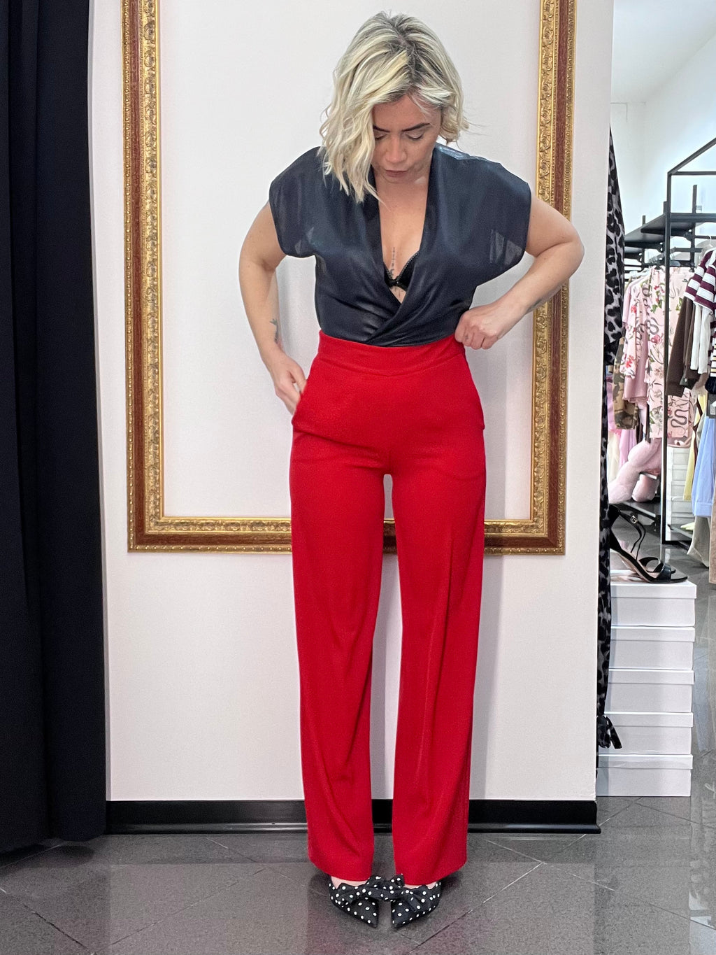 Pantalone Corallo Emyo