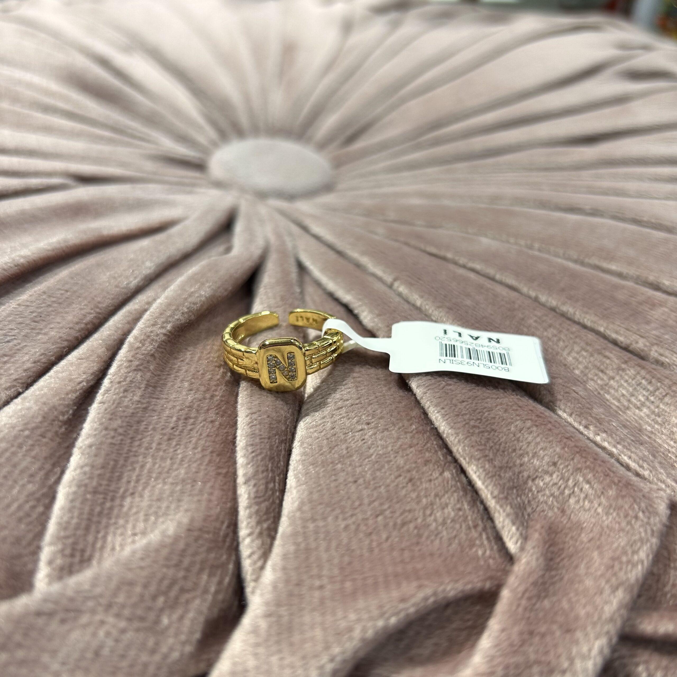 Anello Lettera Nalì