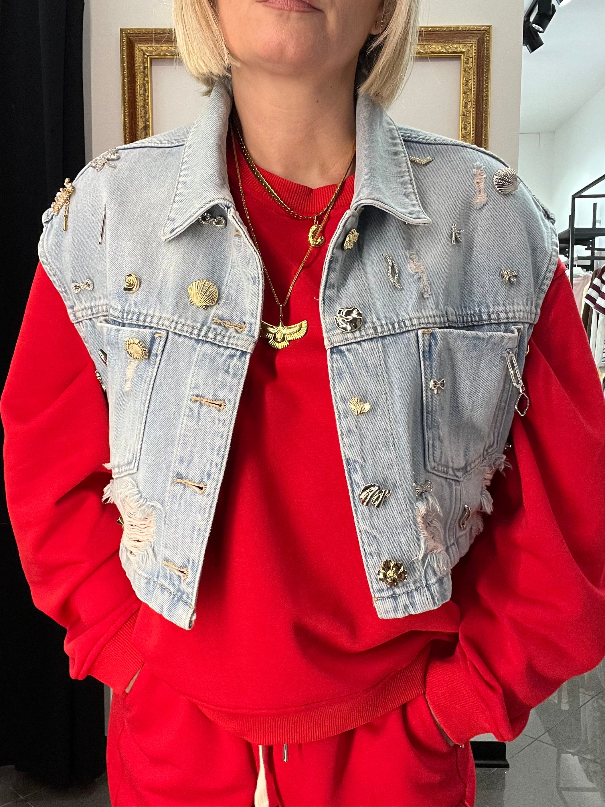 Gilet Applicazioni Kontatto