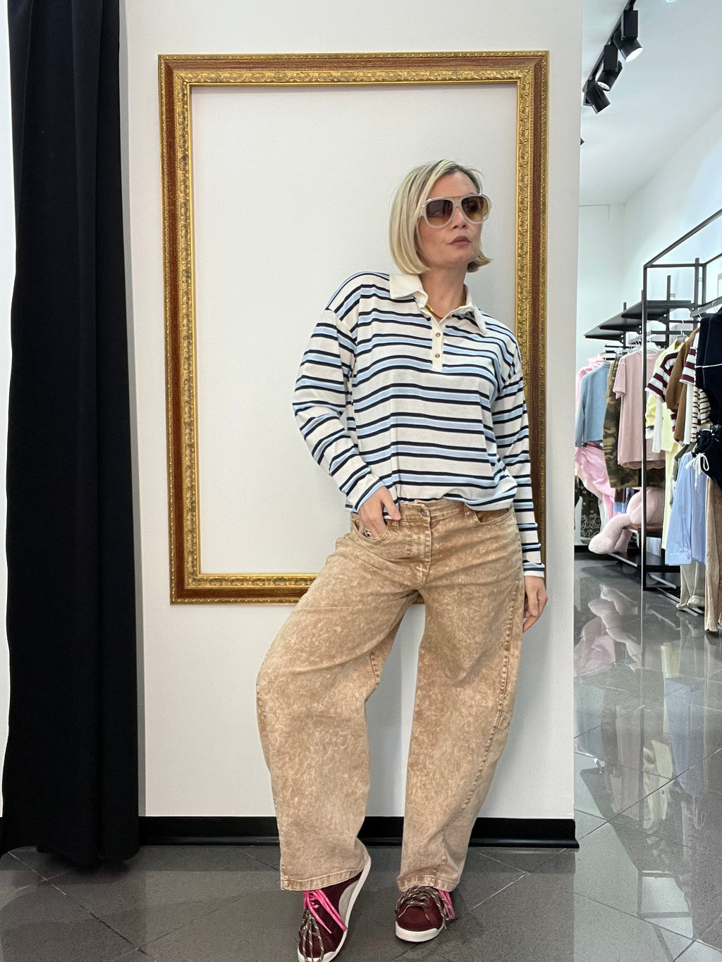 Jeans Marmorizzato Haveone