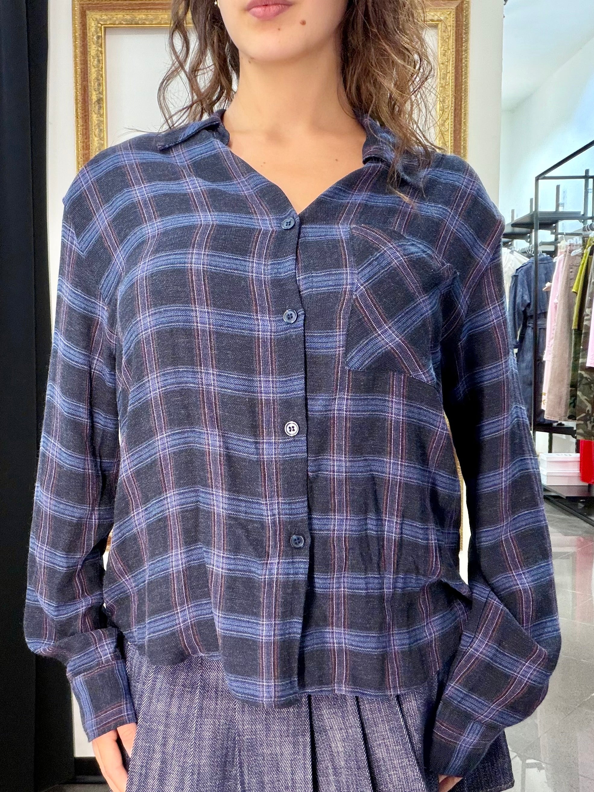 Camicia Quadri Kikisix