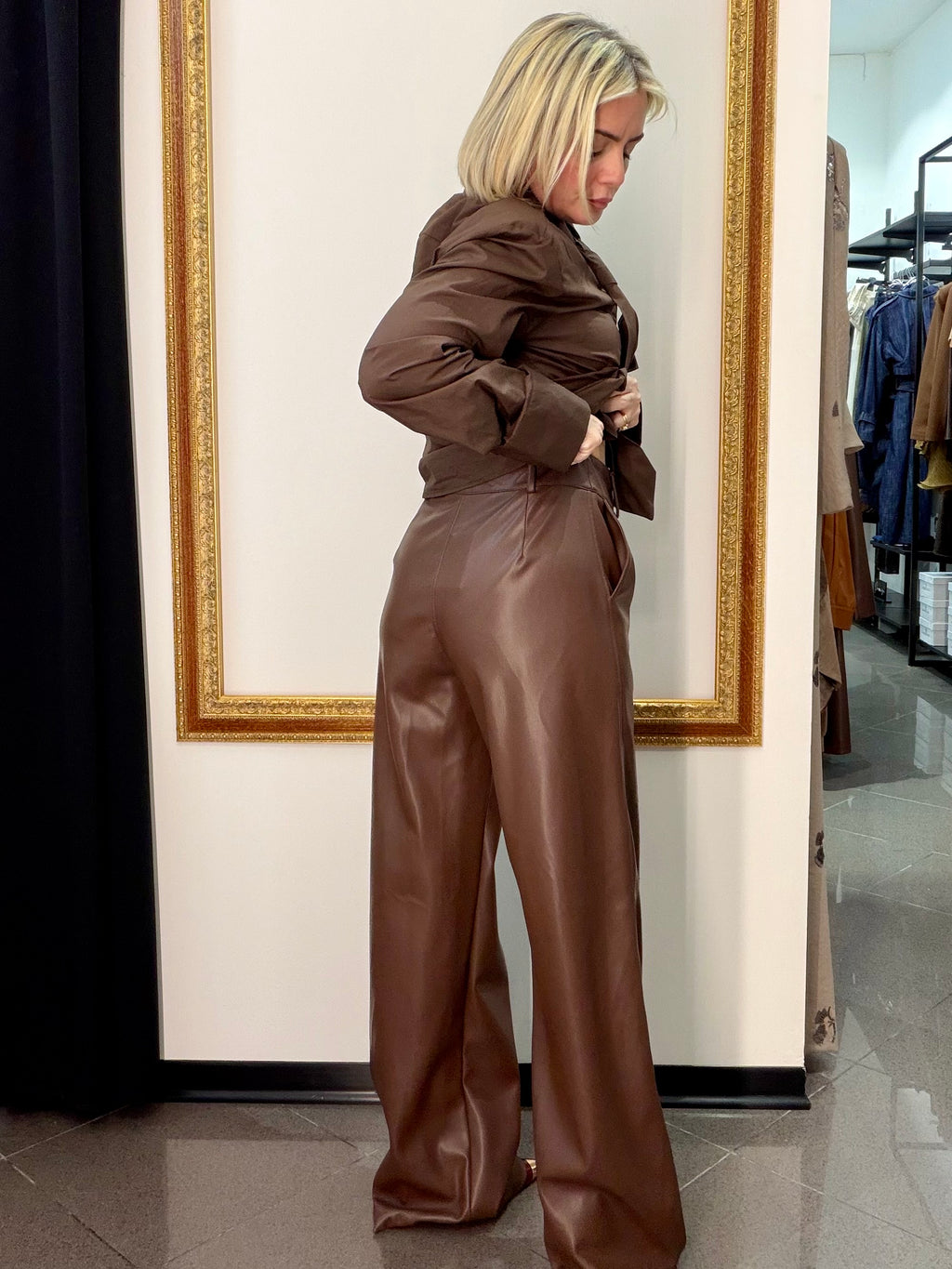 Pantalone Palazzo Kostumn