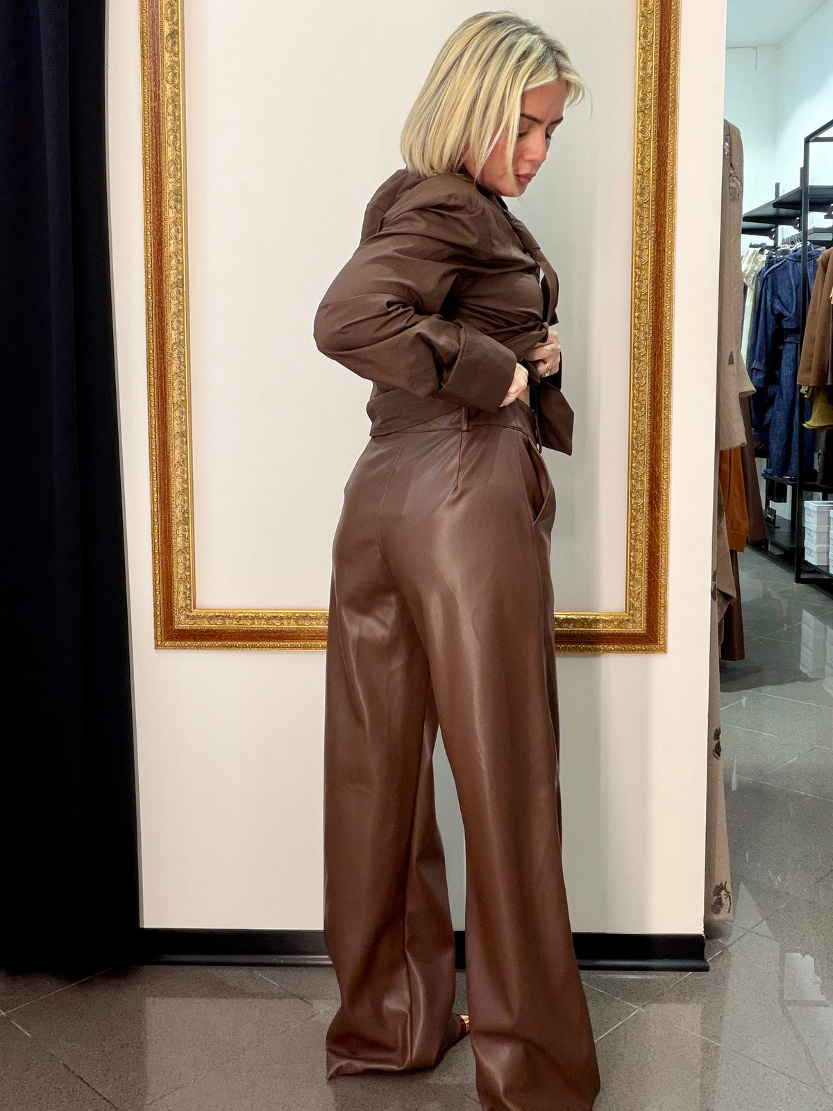 Pantalone Palazzo Kostumn