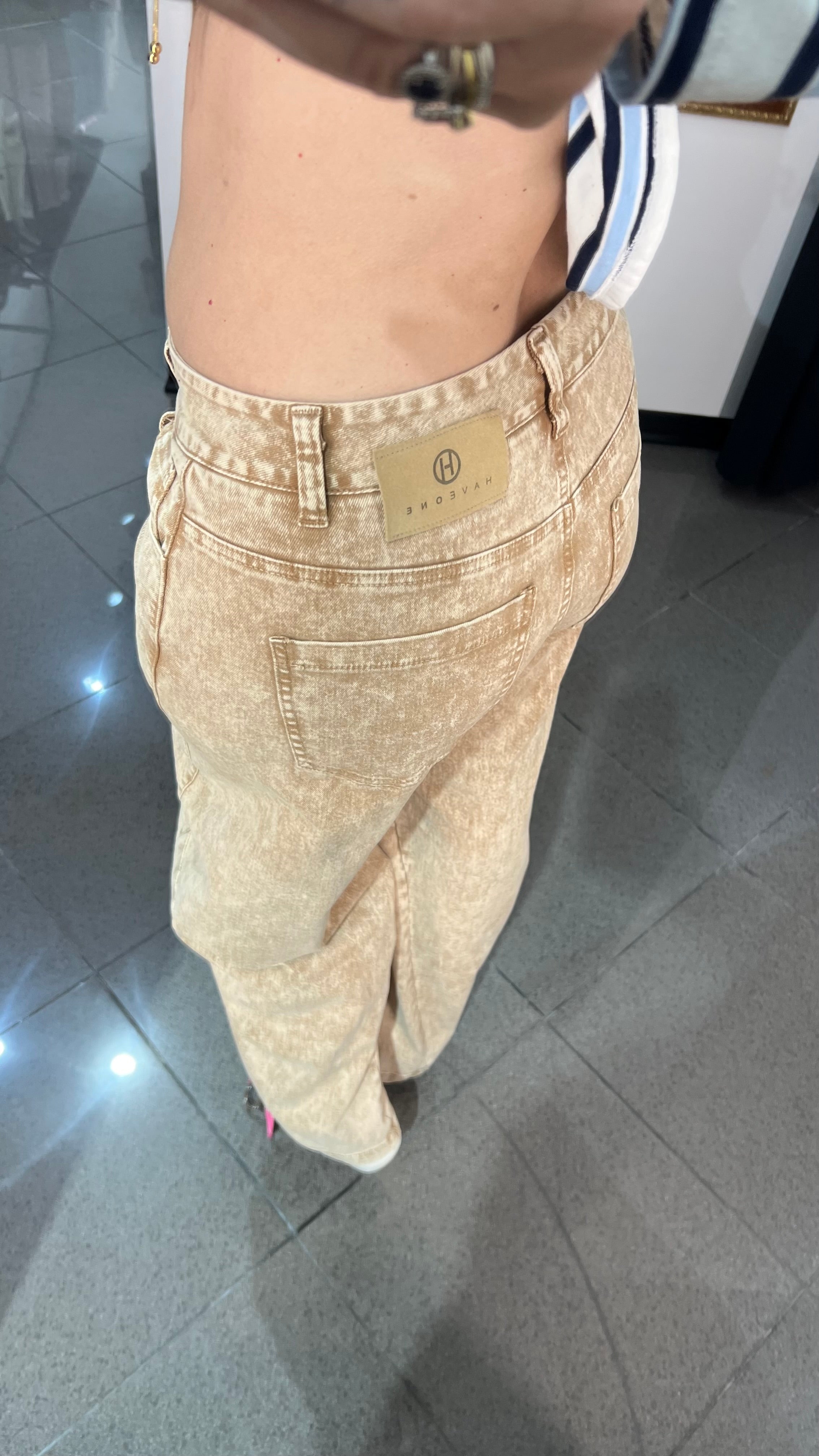 Jeans Marmorizzato Haveone