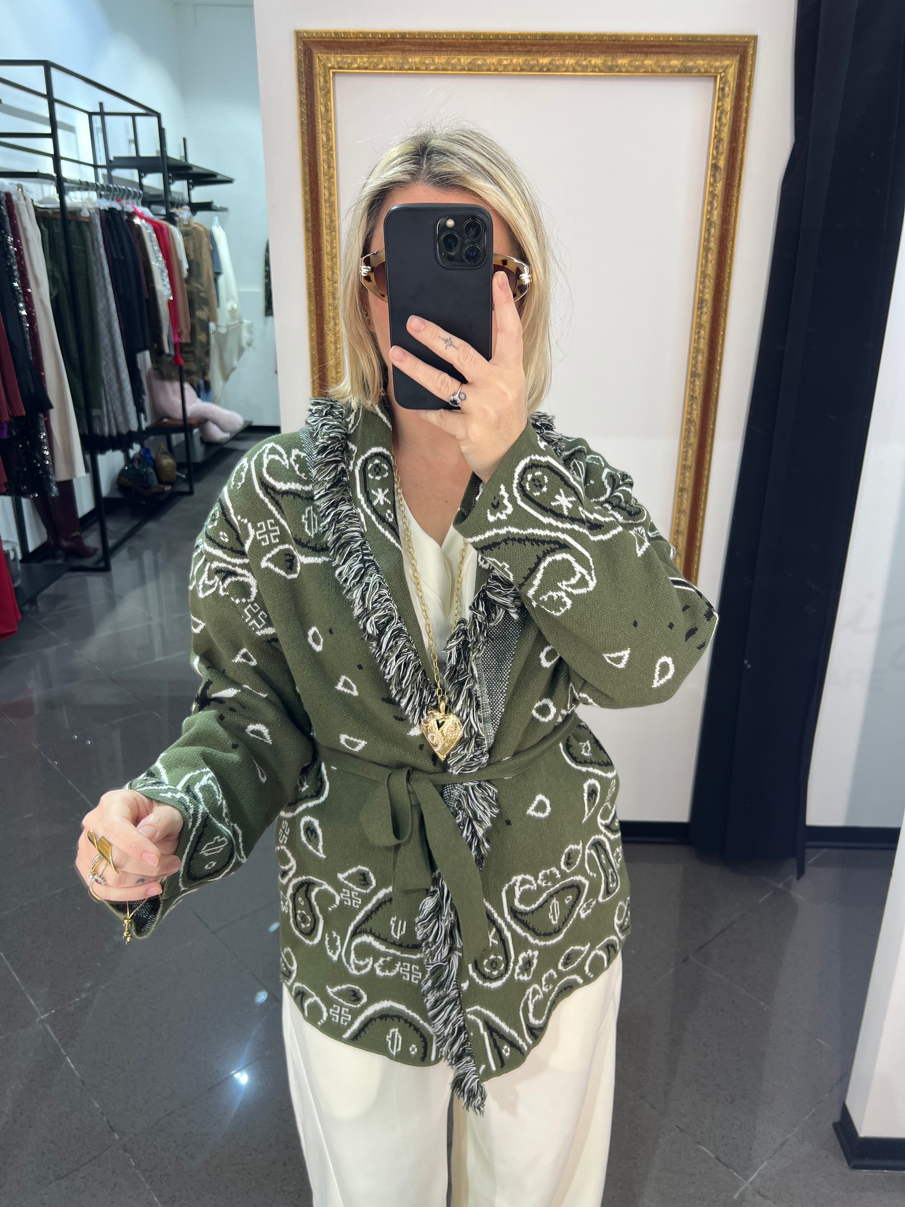 Cardigan Bandana Kontatto