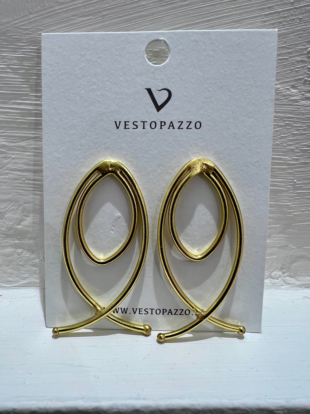 Orecchini Pesce Vesto Pazzo