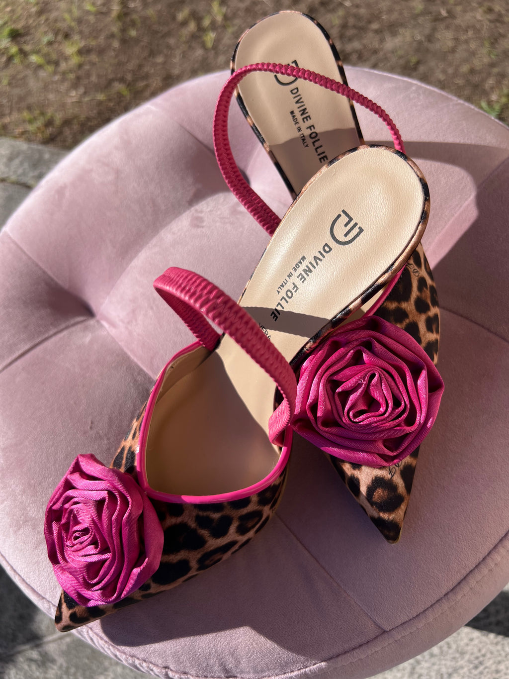 Slingback Maculato Divine Follie