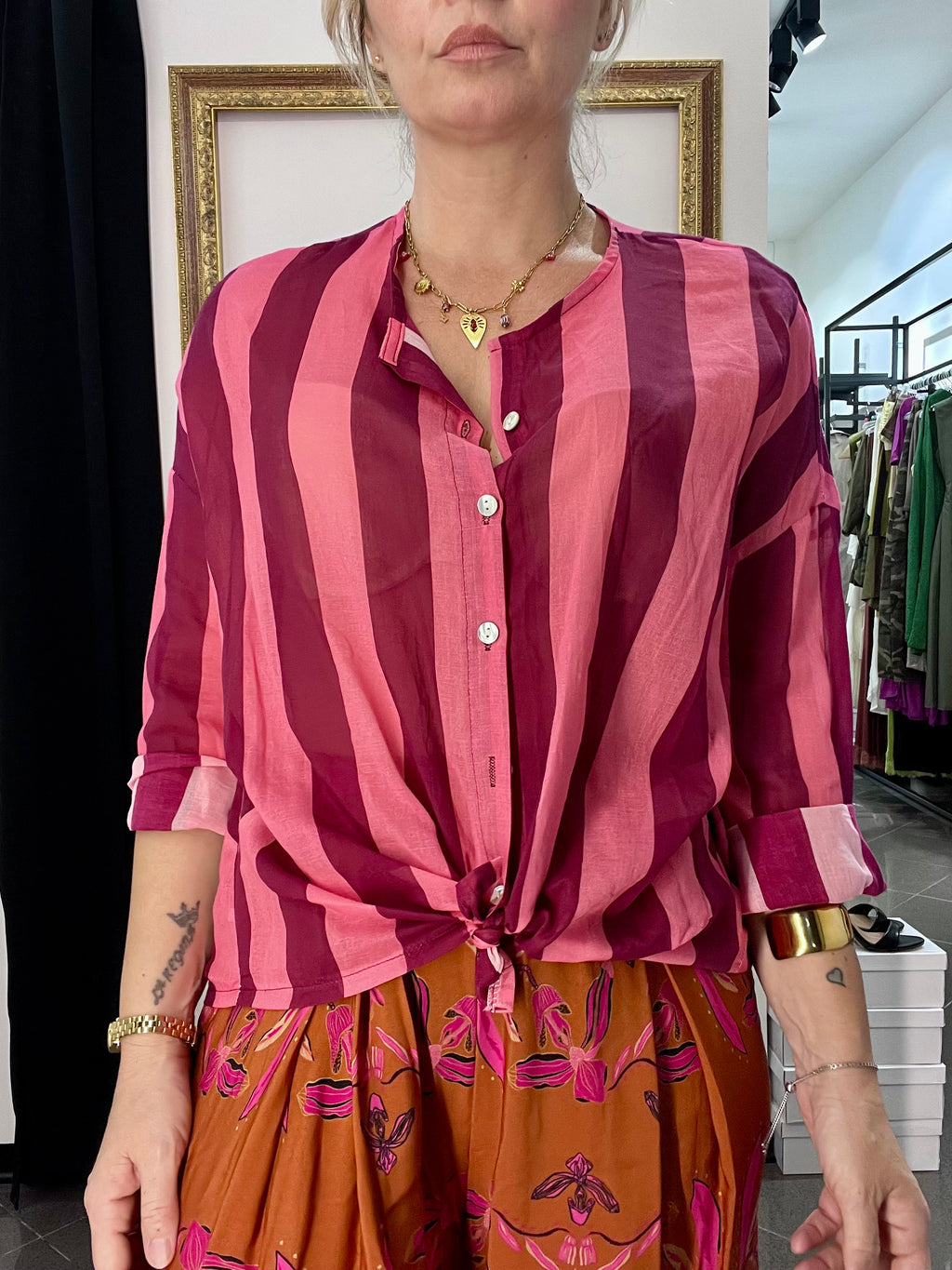 Camicia Riga Kikisix