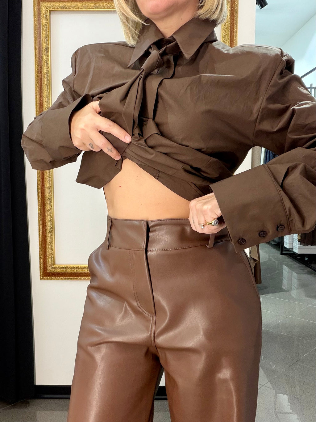 Pantalone Palazzo Kostumn