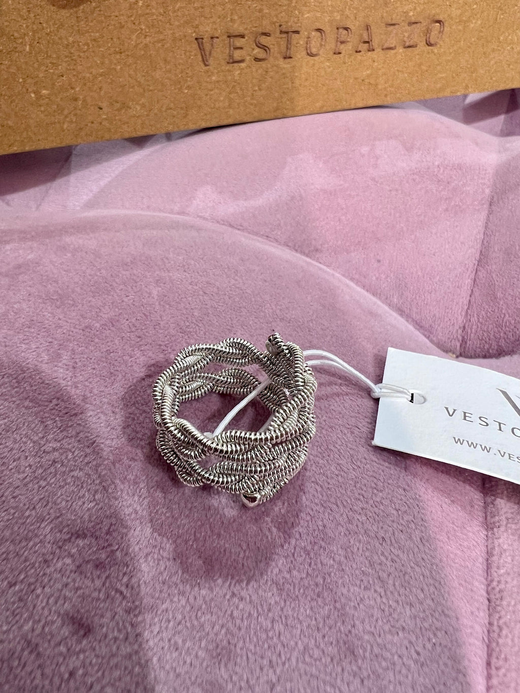 Anello Intreccio Vesto Pazzo