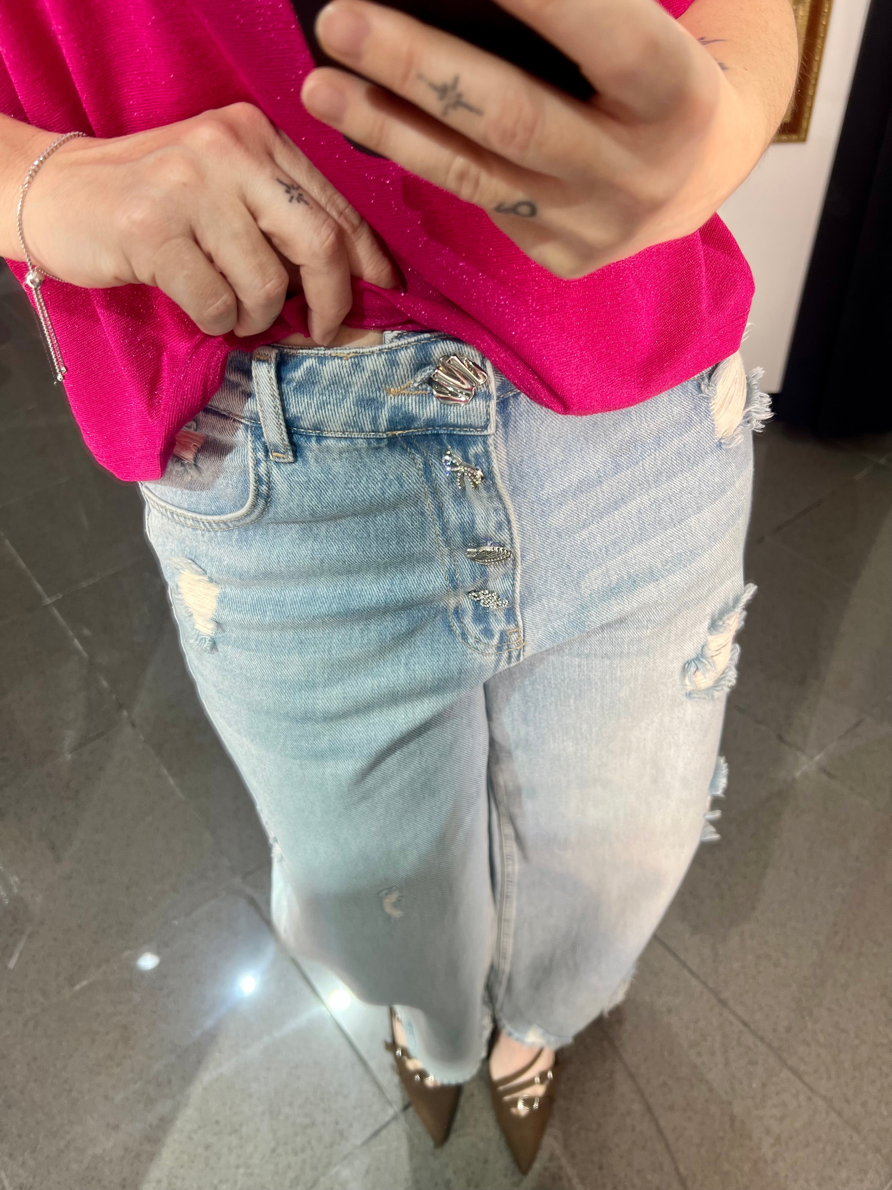 Denim Bottoni Kontatto